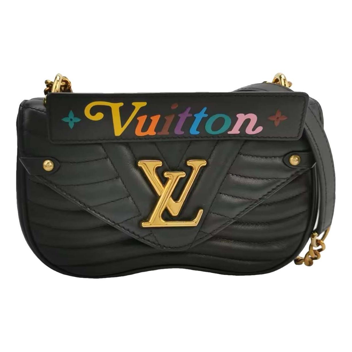 New Wave leather handbag