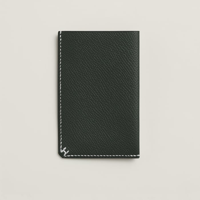 Vert Foncé H Sellier Card Holder