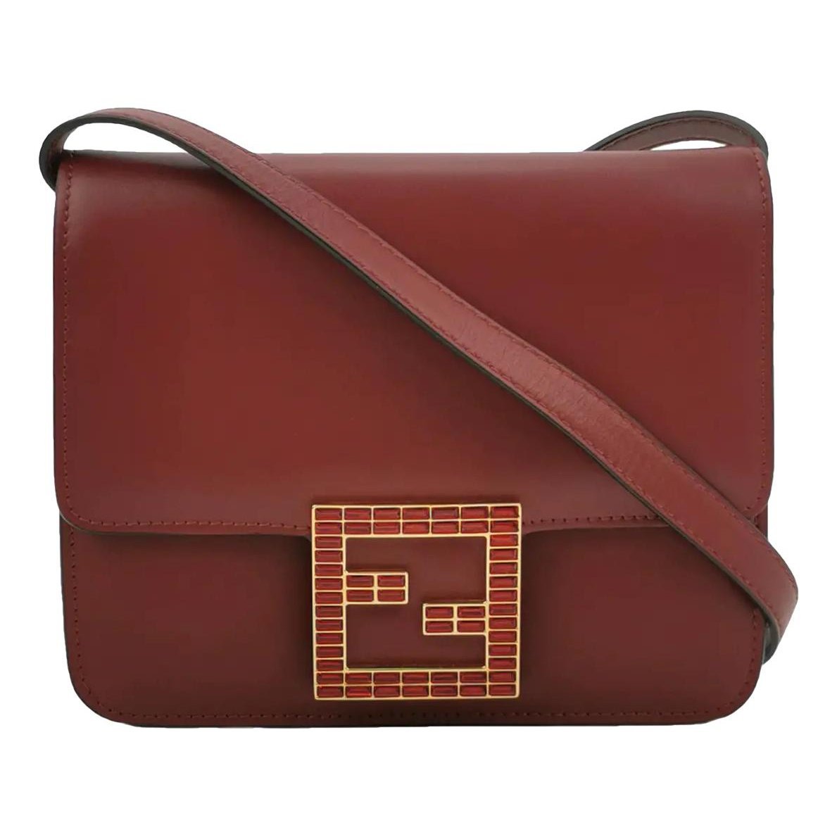 Leather crossbody bag