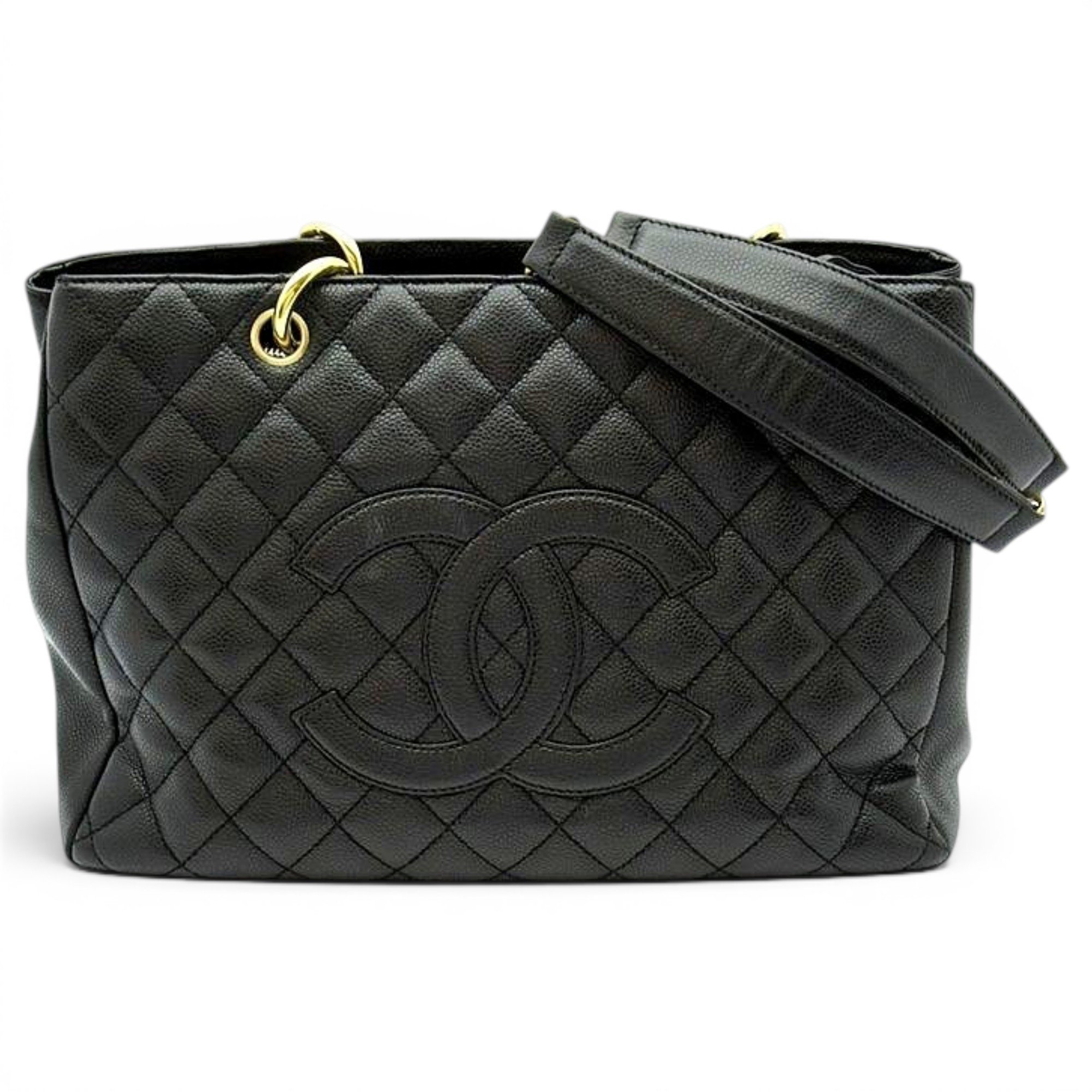 Grand shopping leather tote