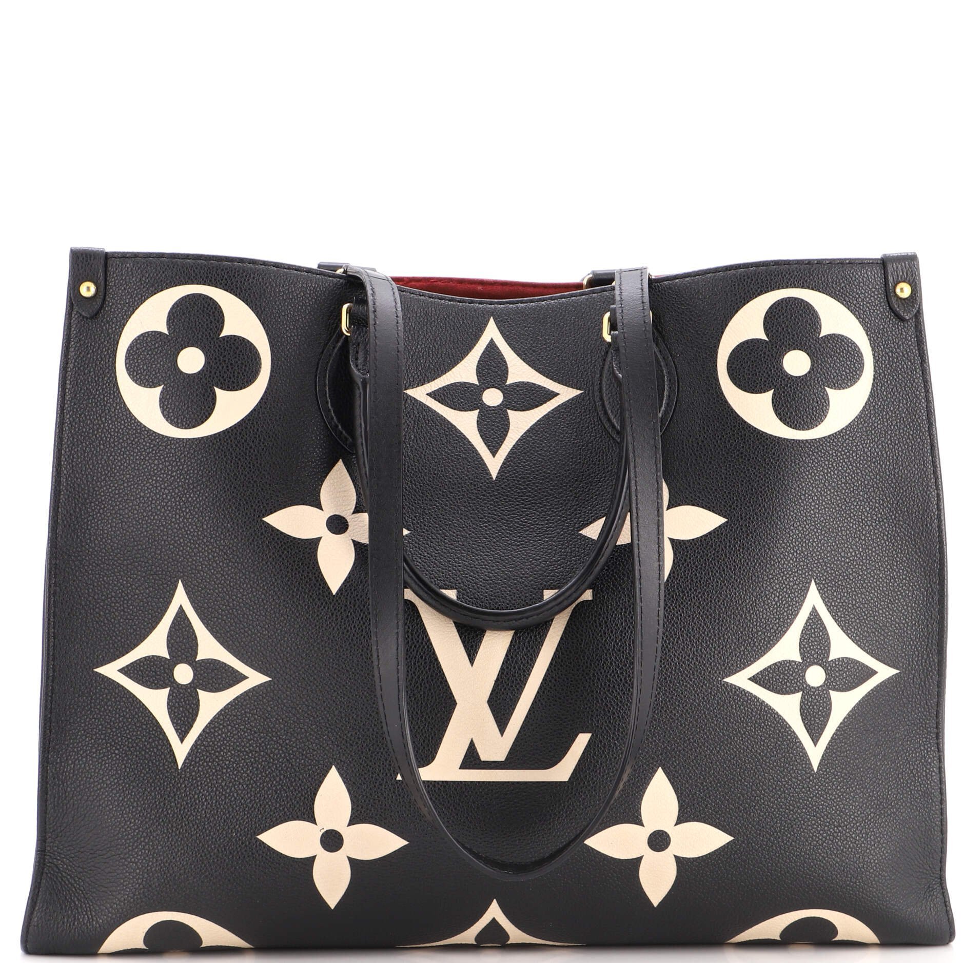 Leather tote