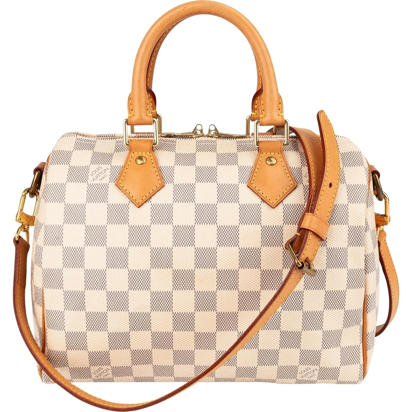 Speedy leather handbag