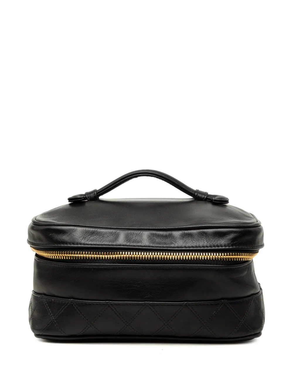 1989-1991 CC Quilted Lambskin vanity bag