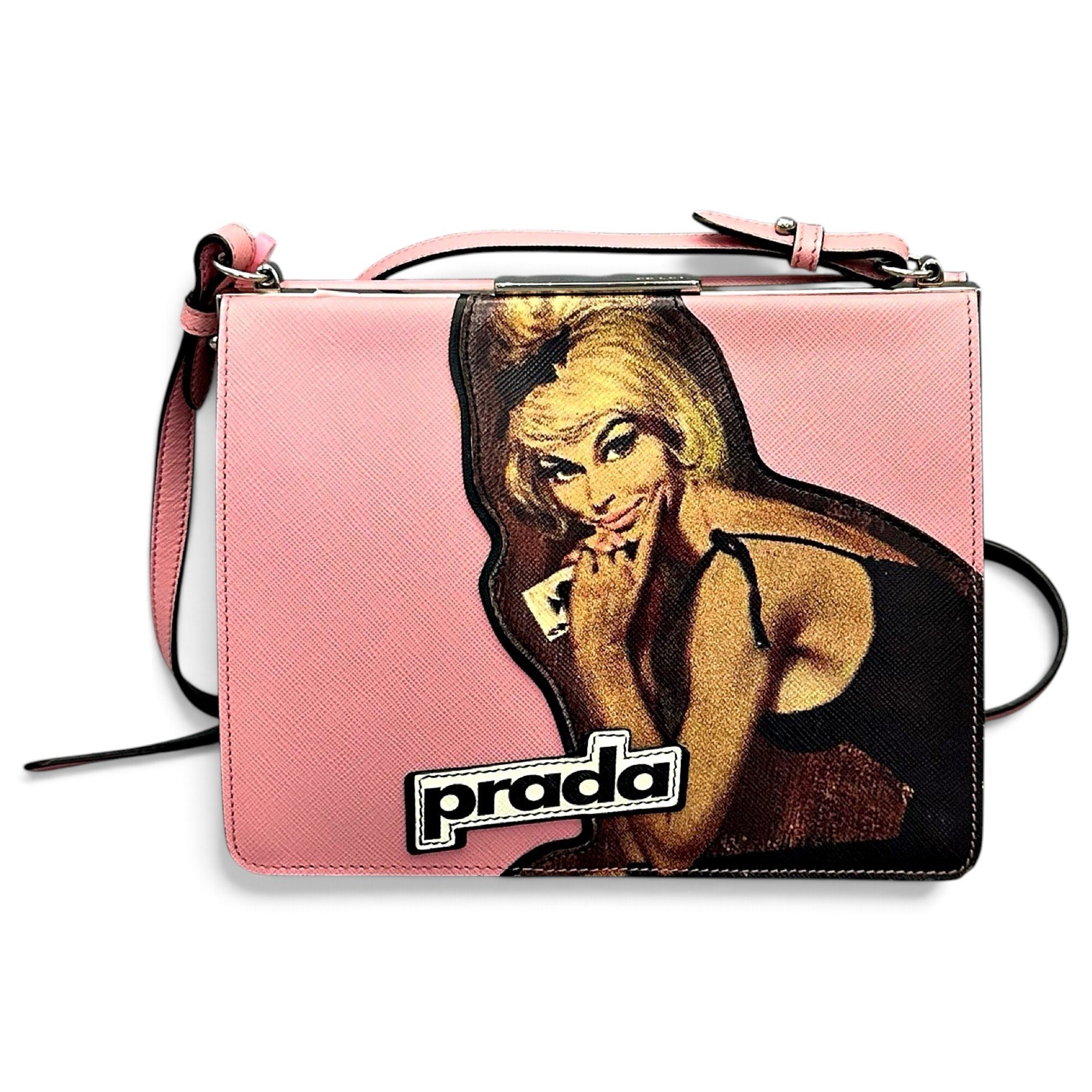 Light Frame leather handbag