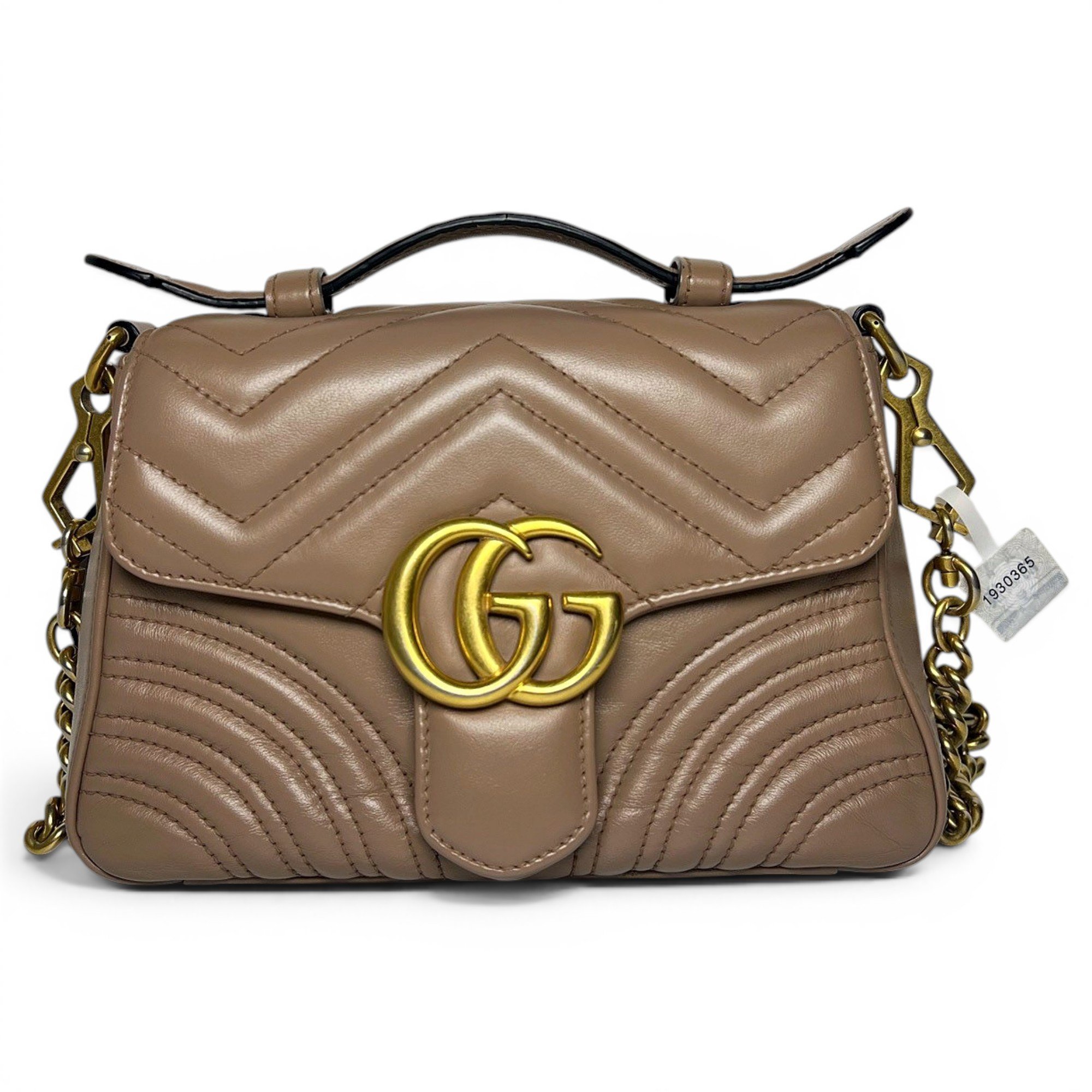 GG Marmont Flap leather handbag