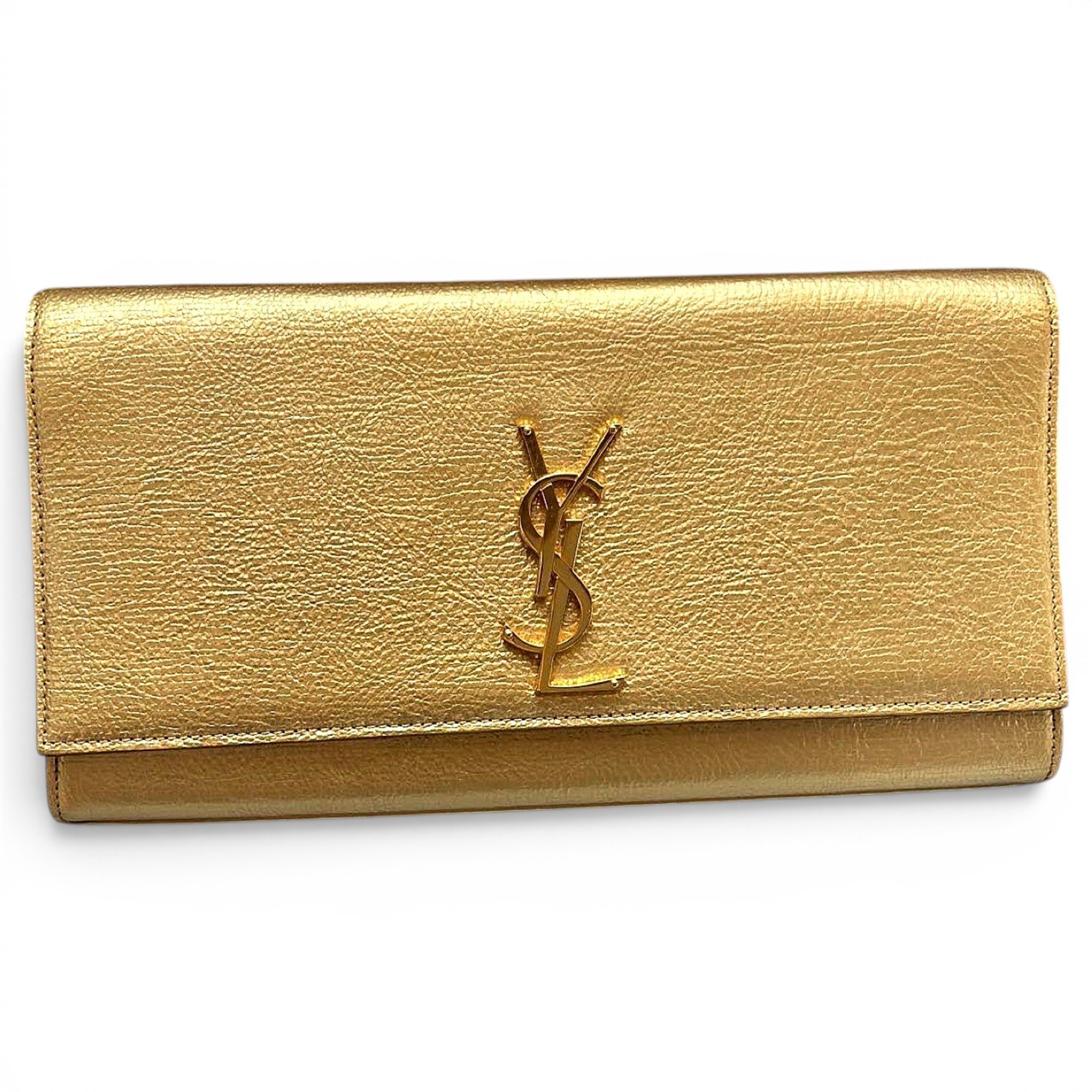 Kate monogramme leather clutch bag