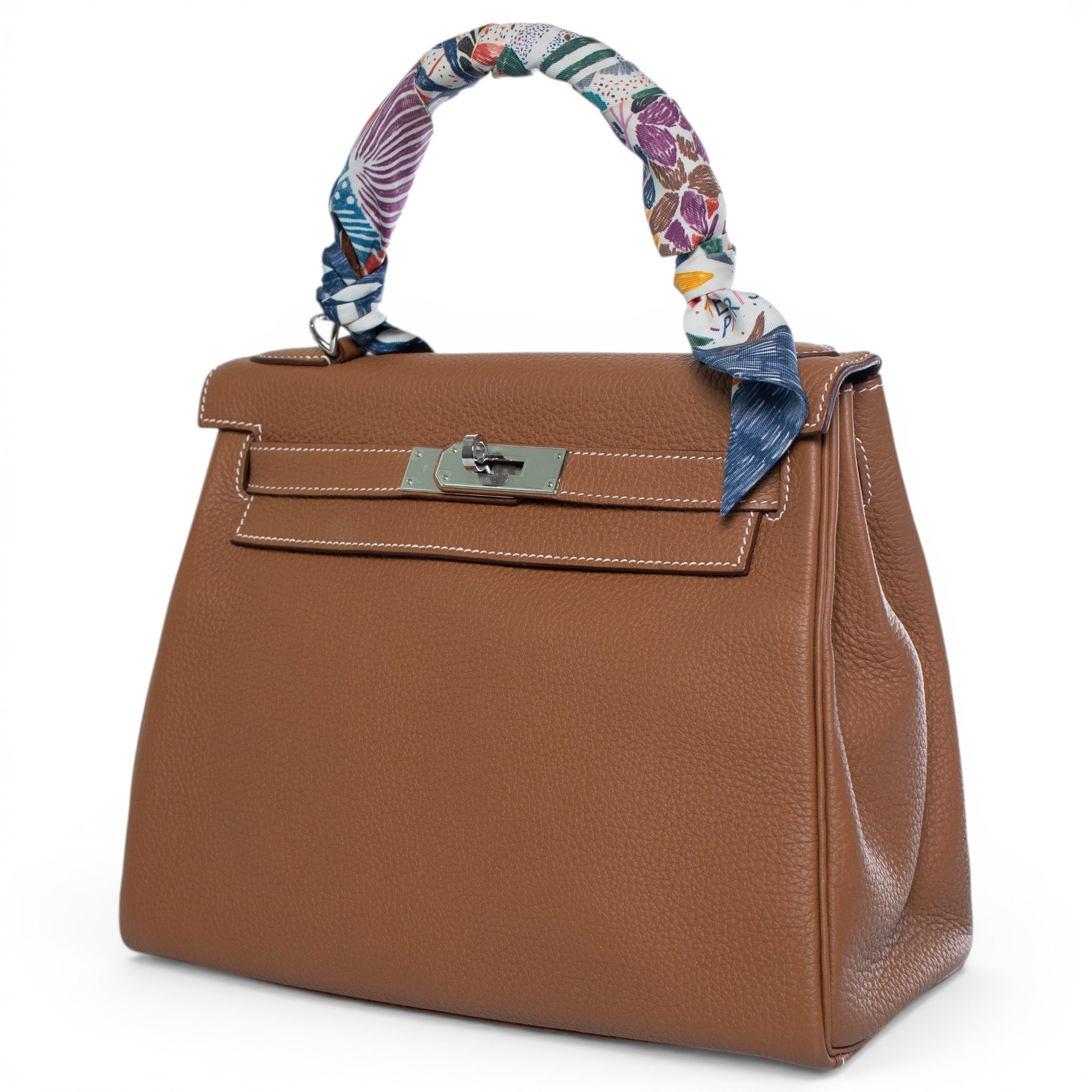 Kelly 28 leather handbag