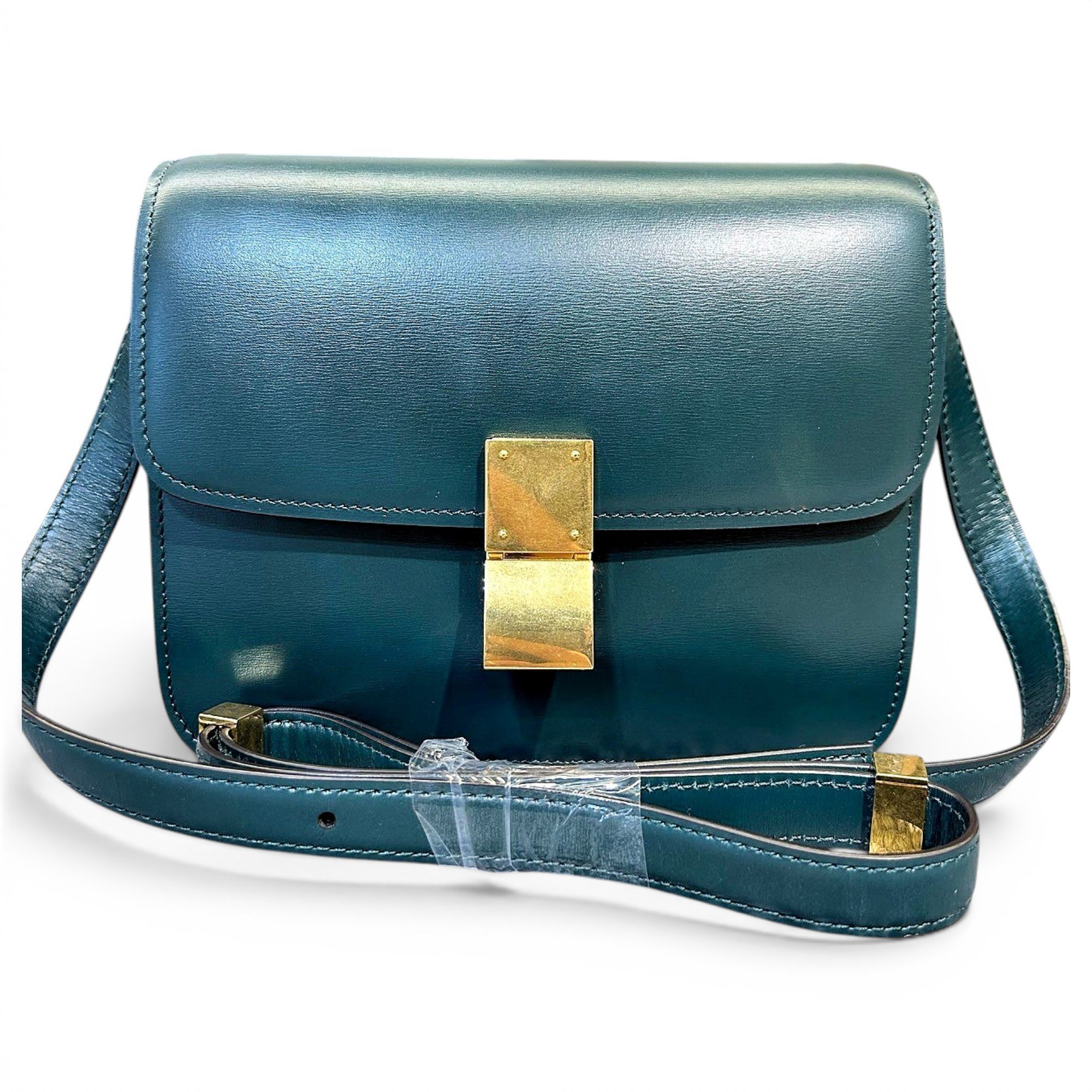 Classic leather handbag