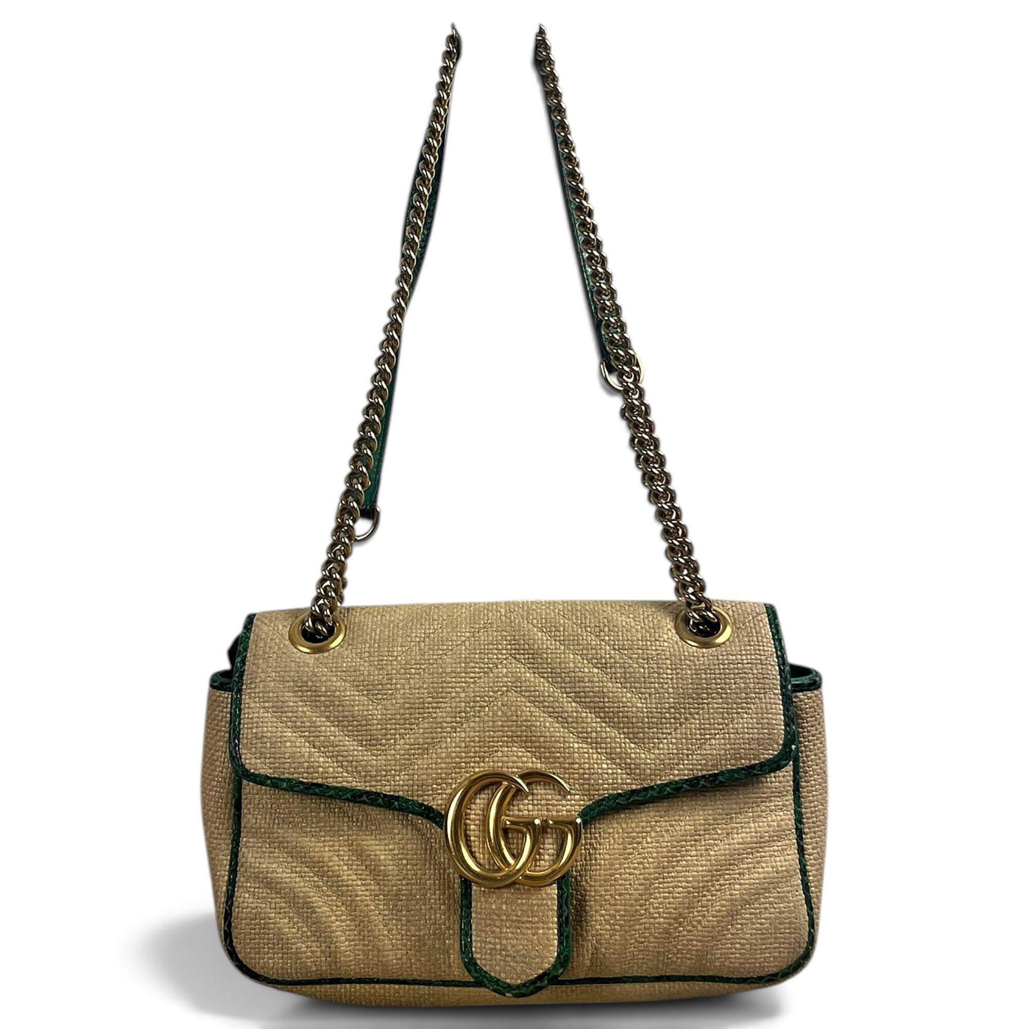 GG Marmont Flap leather crossbody bag