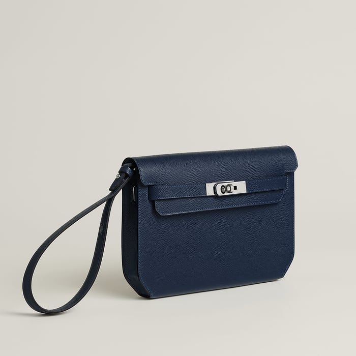 Bleu Abysse Kelly Depeches 25 Pouch