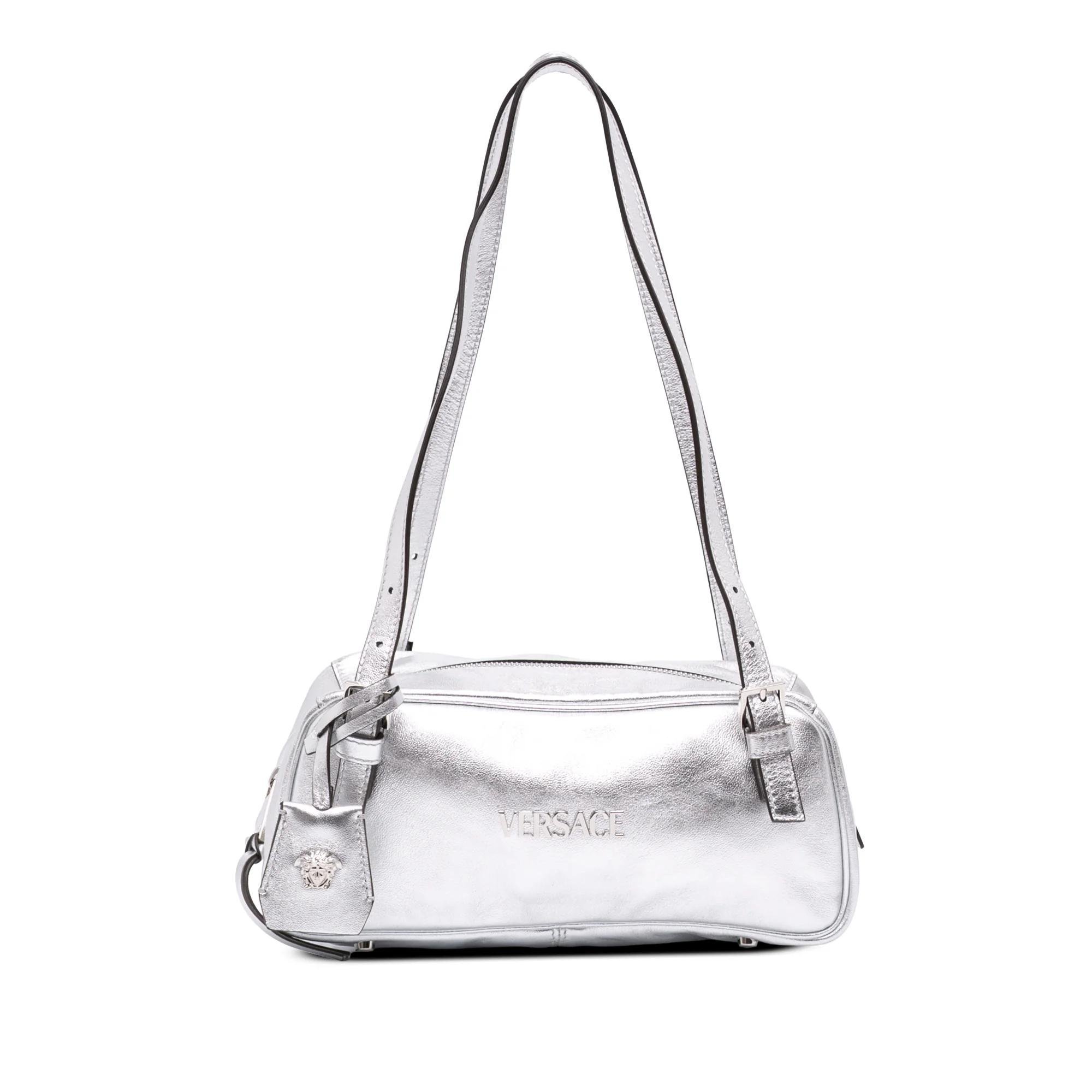 Pony-style calfskin bowling bag