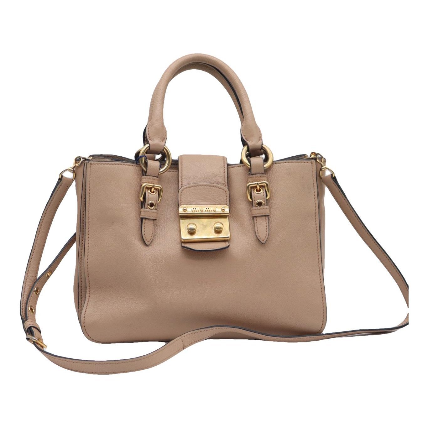 Leather handbag
