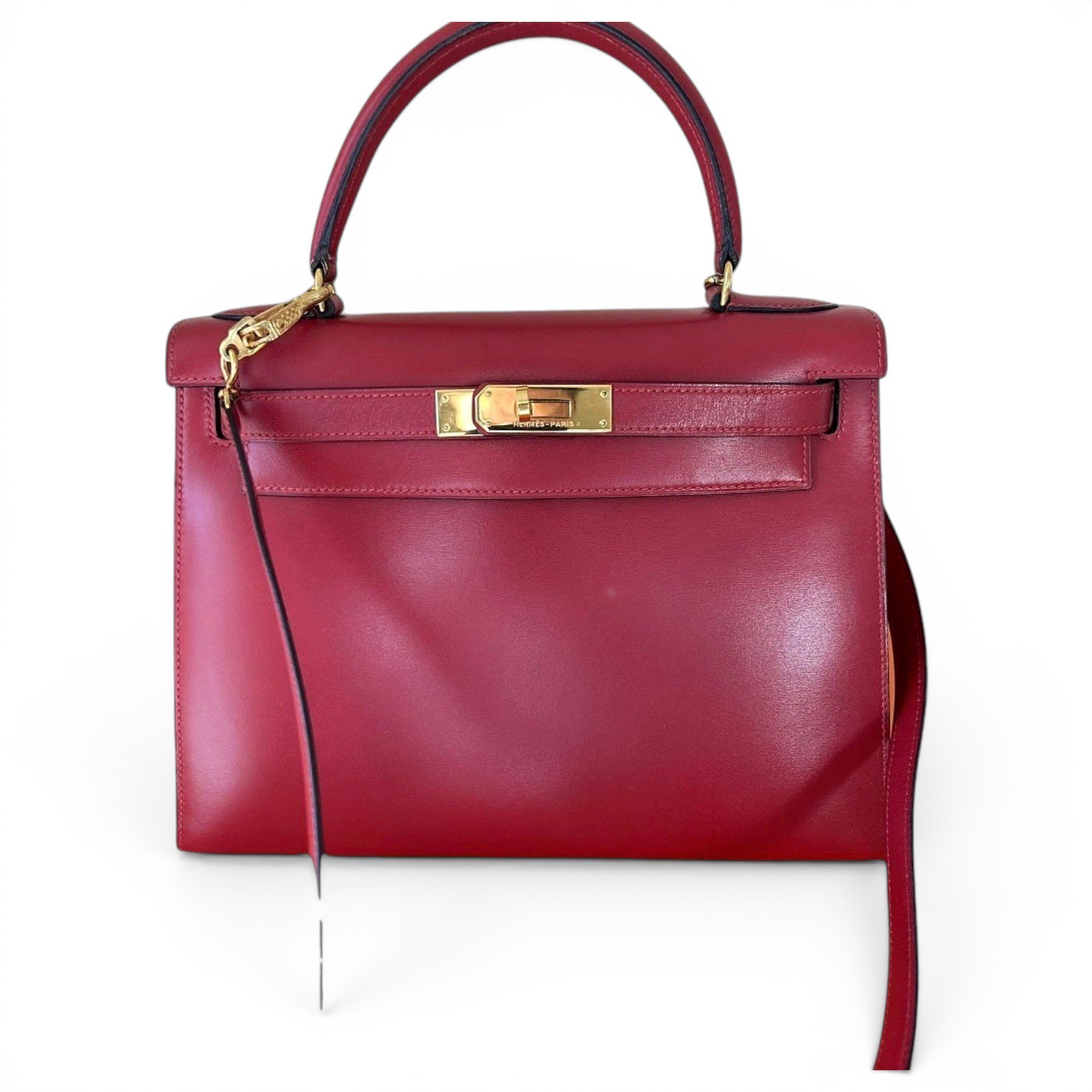 Kelly 28 leather handbag