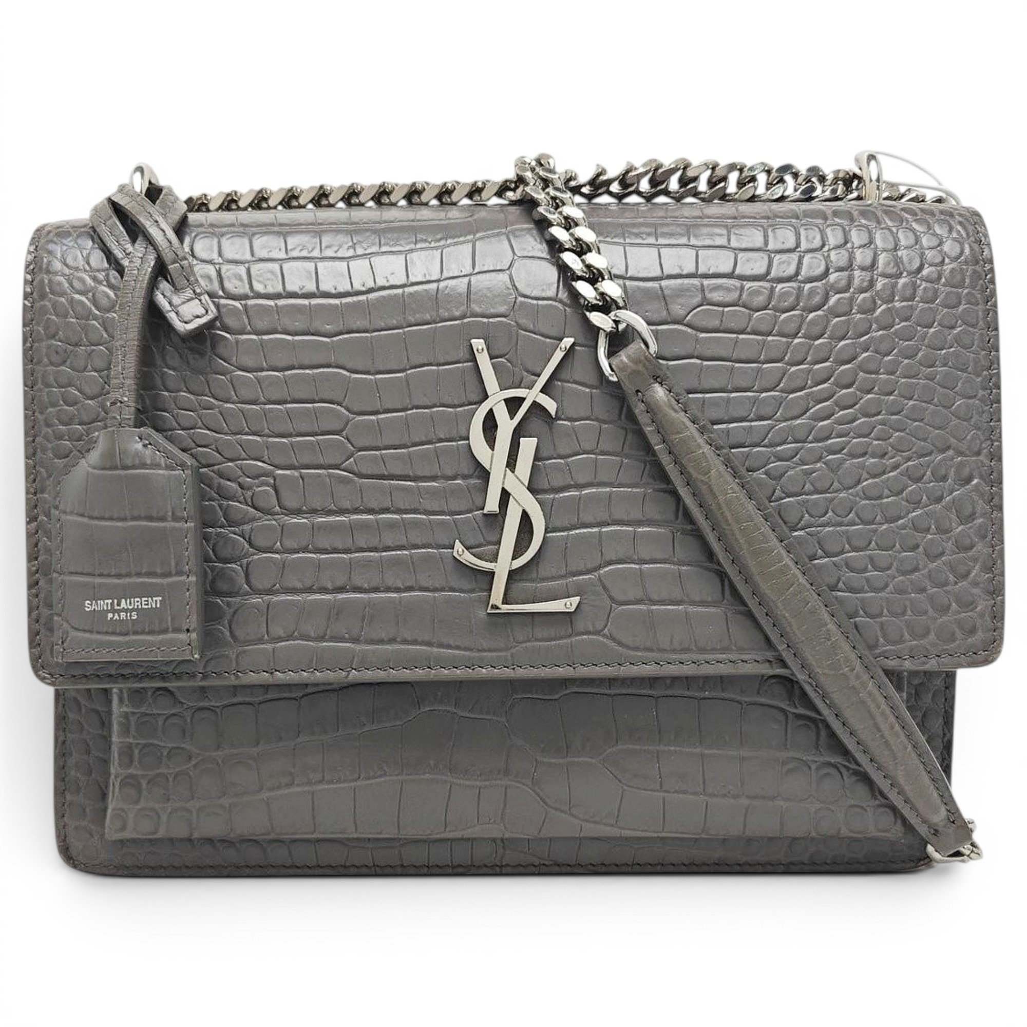Sunset leather handbag