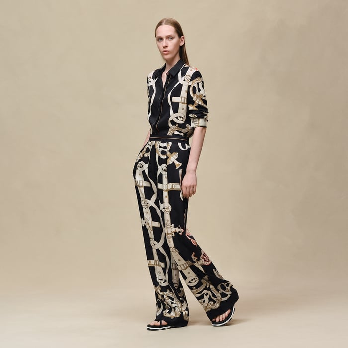 Noir "Ferronnerie Remix" Pants