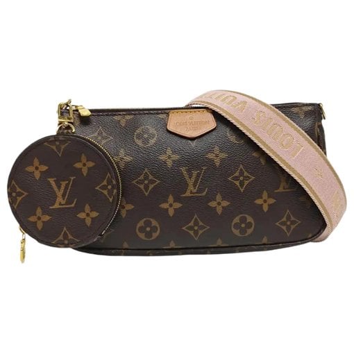 Maxi Multi Pochette Accessoires leather crossbody bag