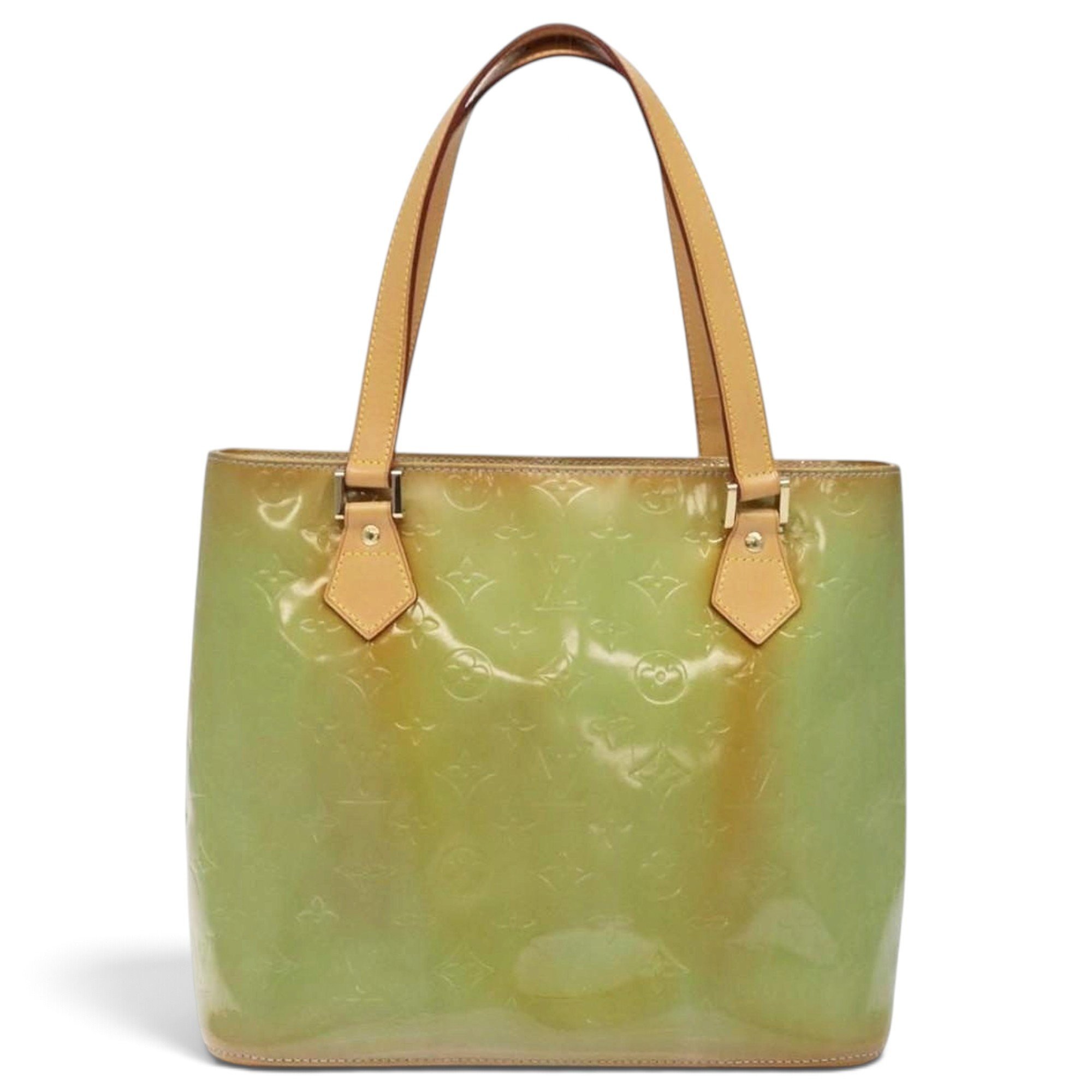 Houston patent leather handbag