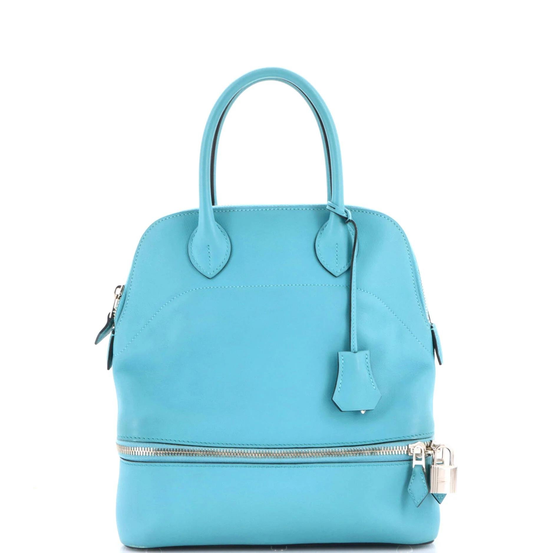 Bolide leather handbag