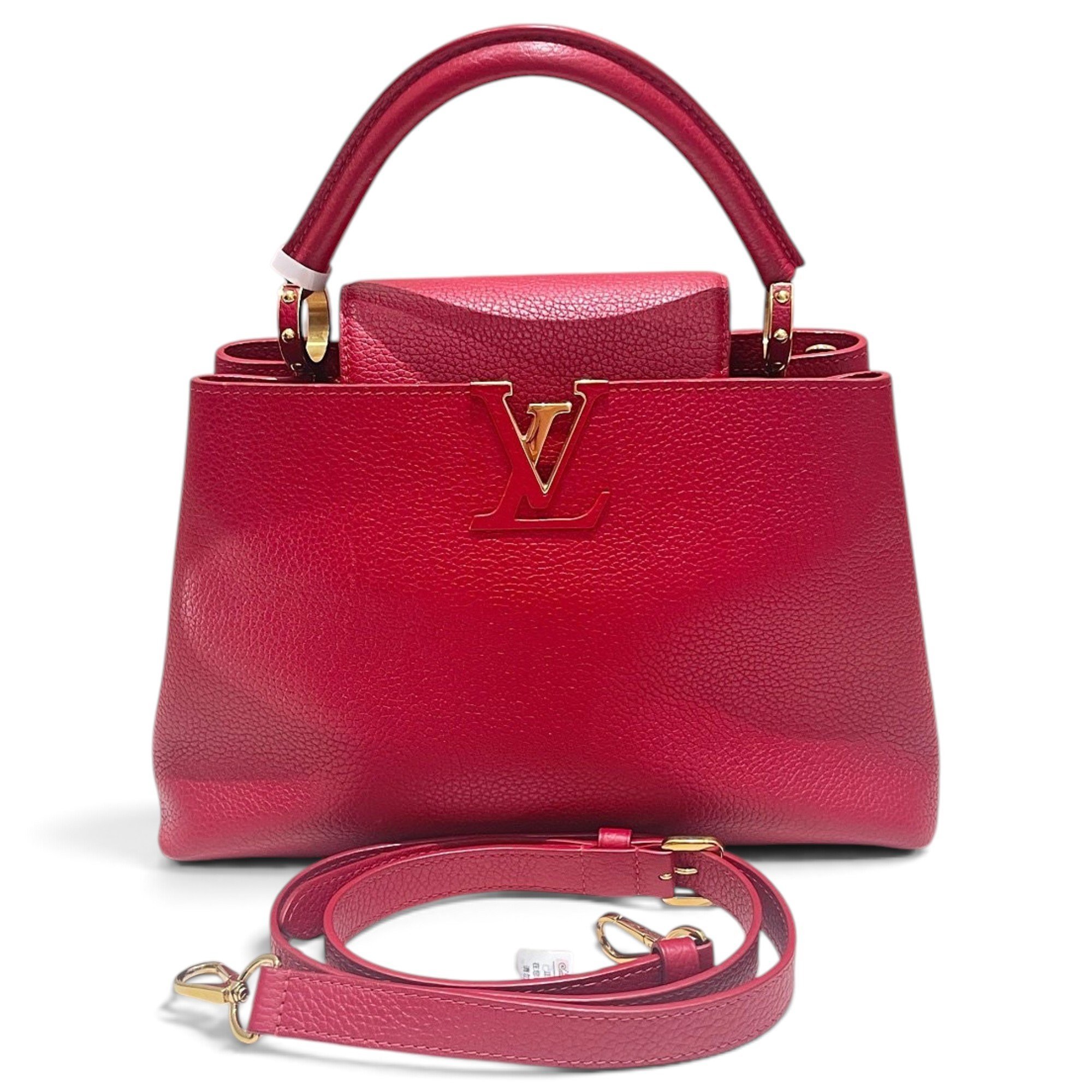 Capucines leather handbag