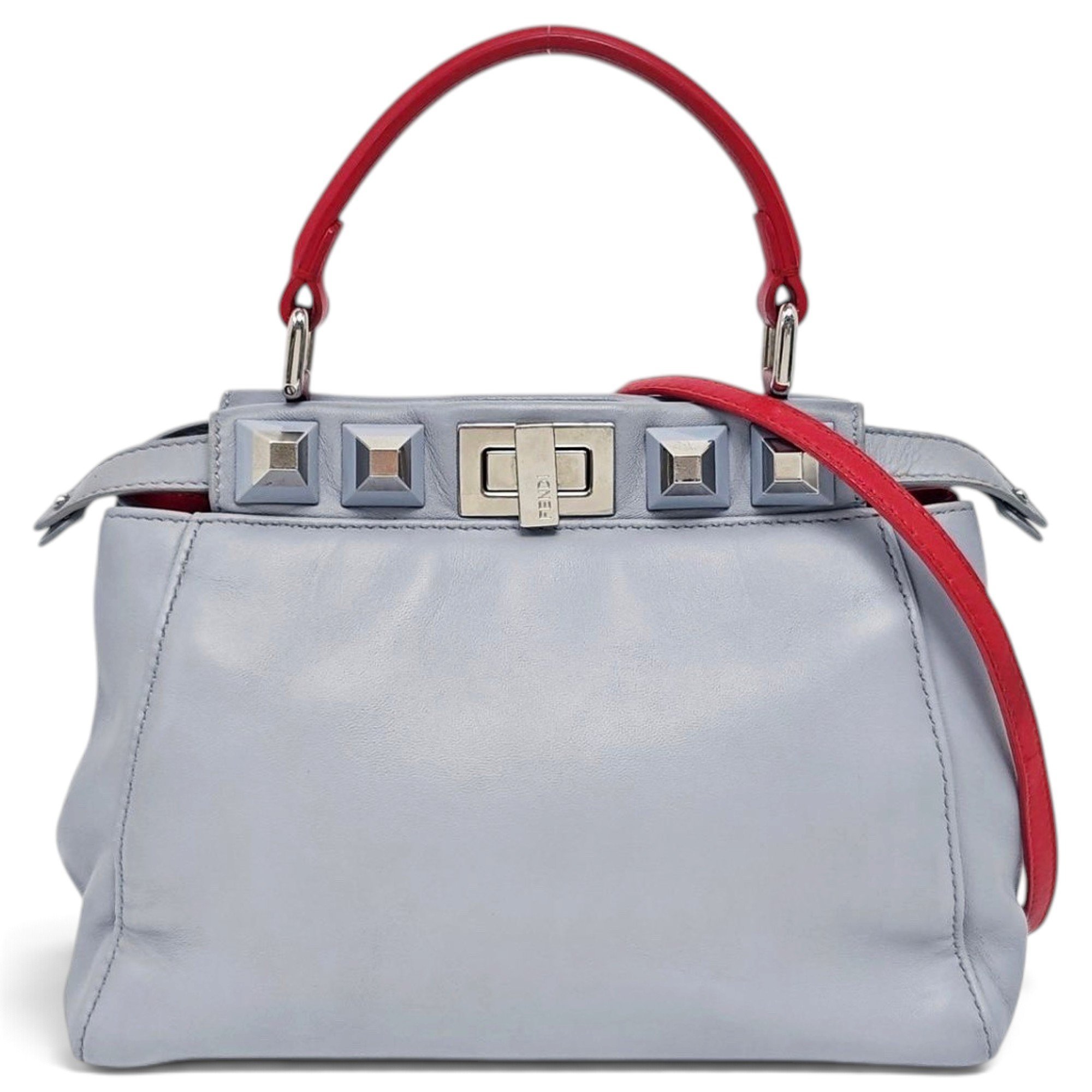 Peekaboo leather bag