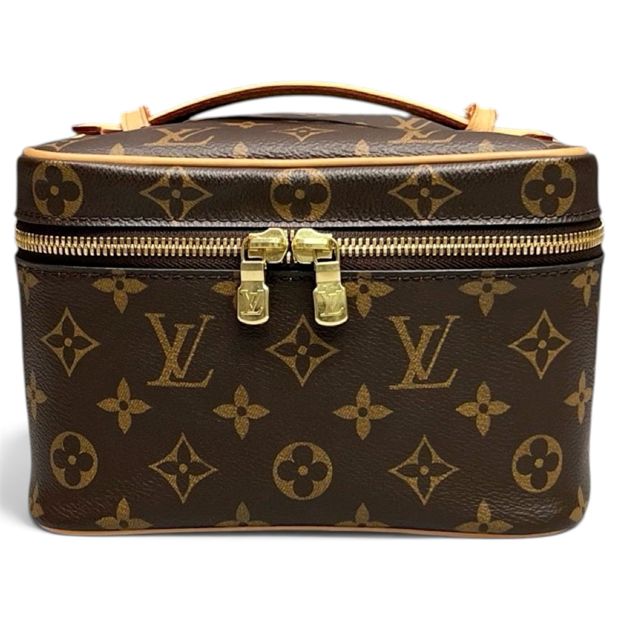 Vanity leather bag