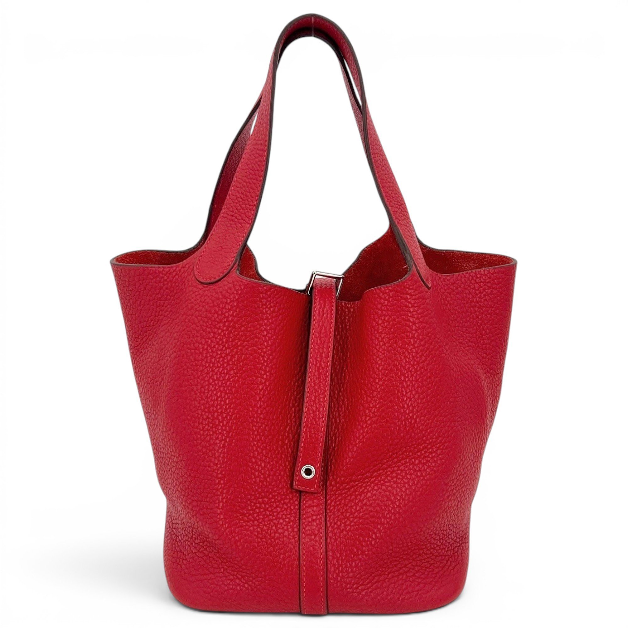 Picotin leather handbag