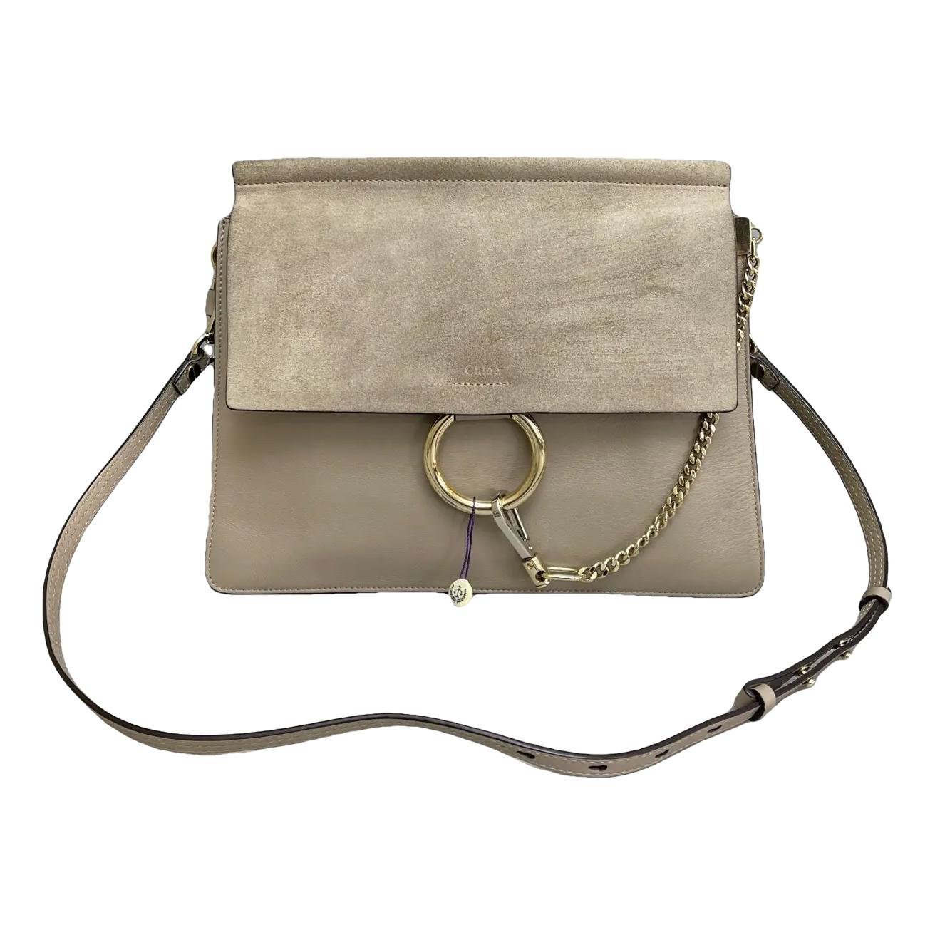 Faye leather handbag