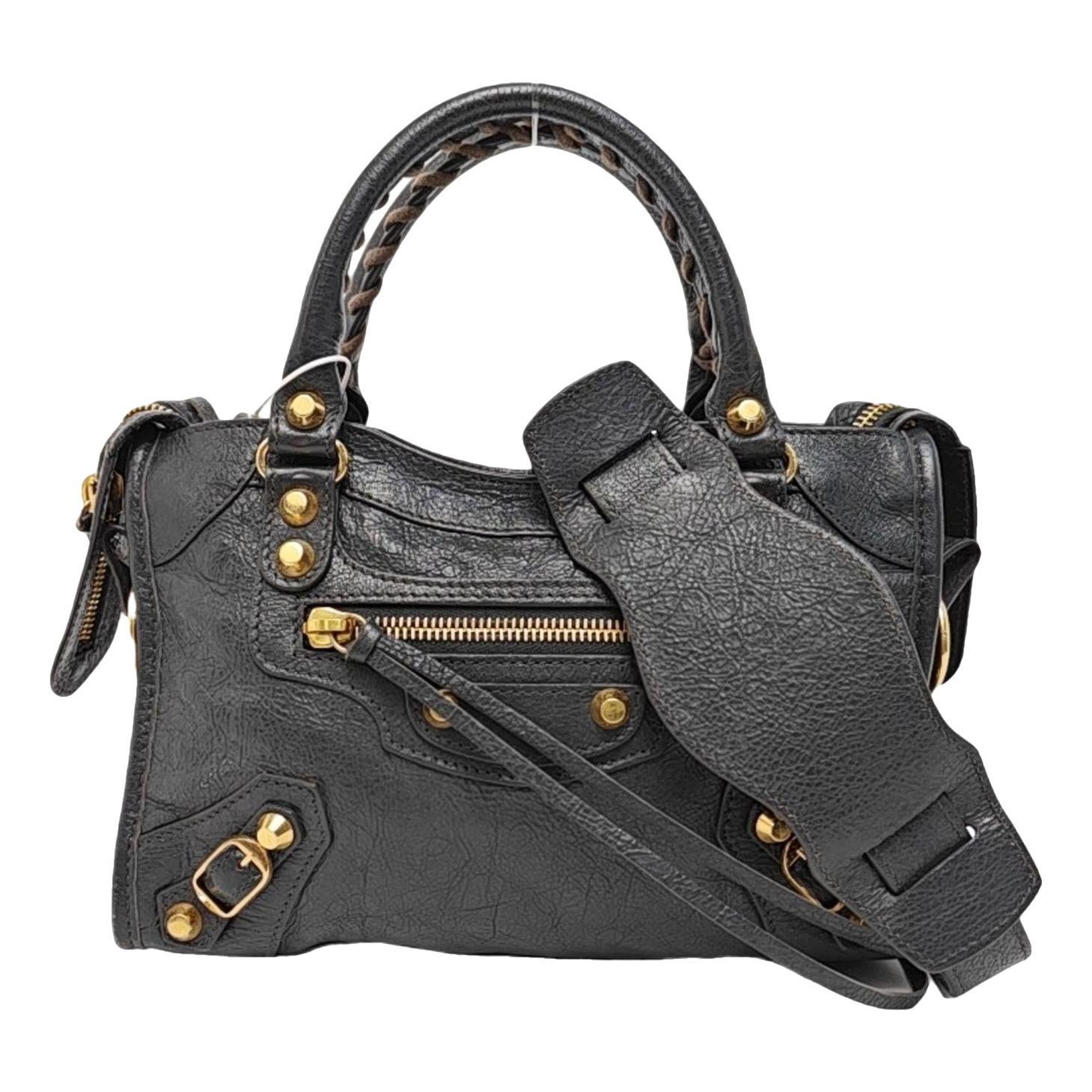 Leather handbag