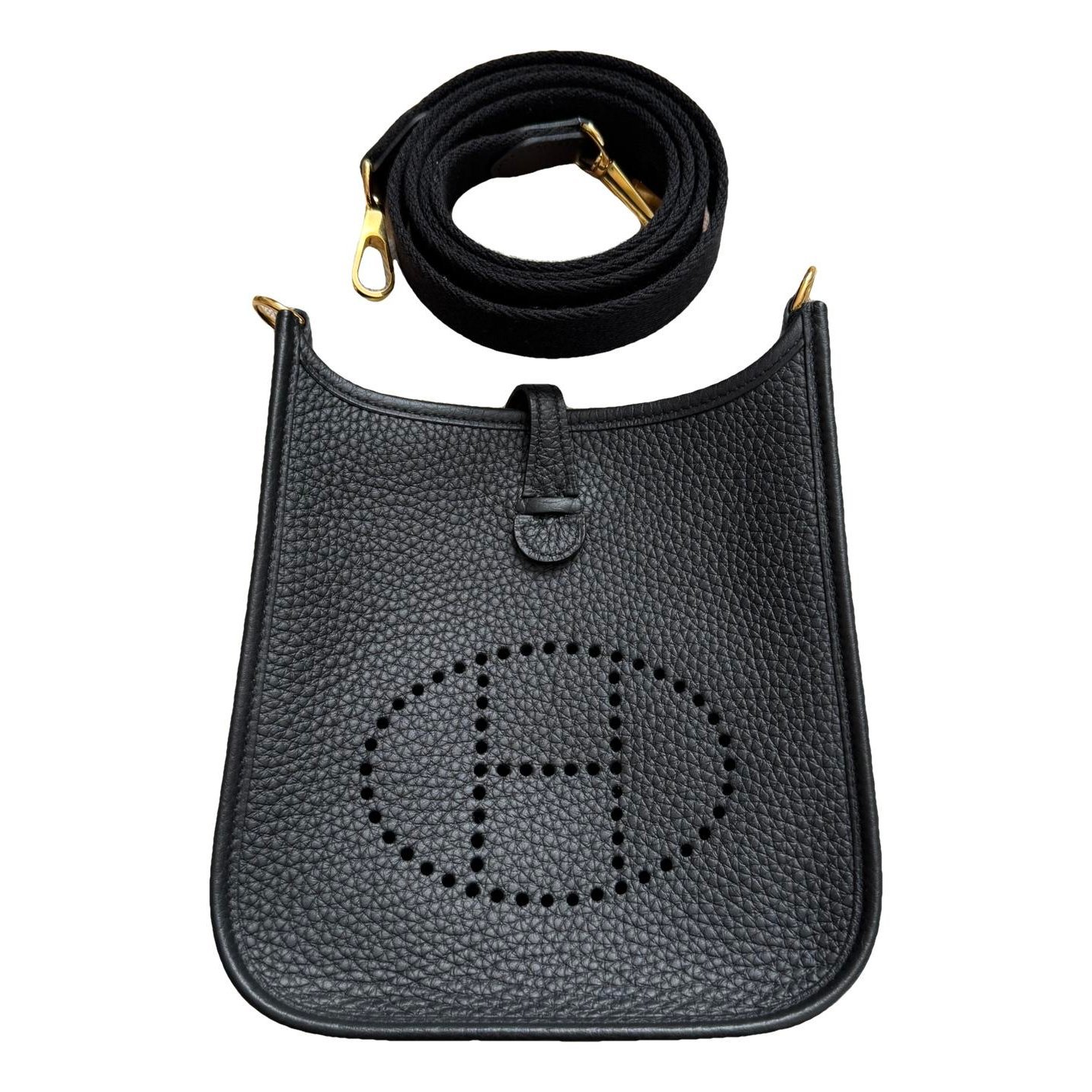 Mini Evelyne leather crossbody bag