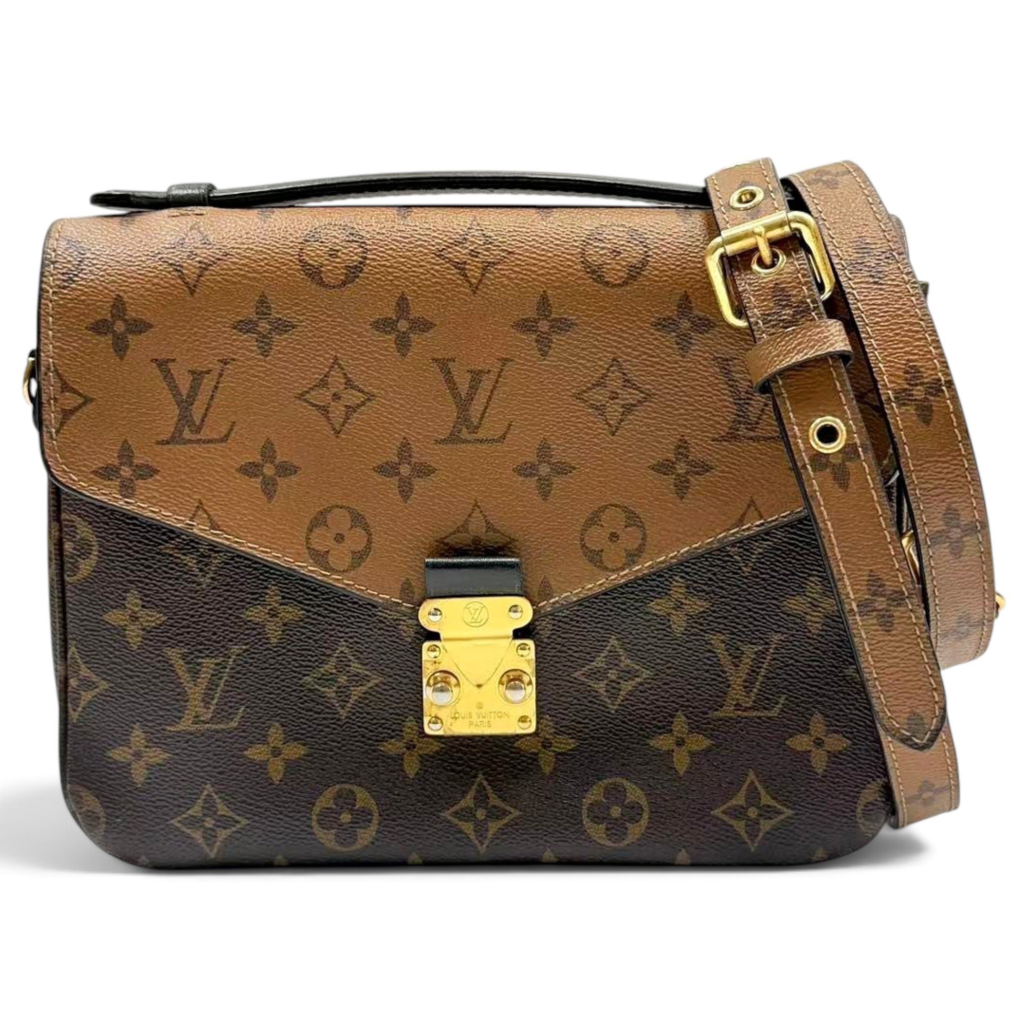 Metis leather handbag
