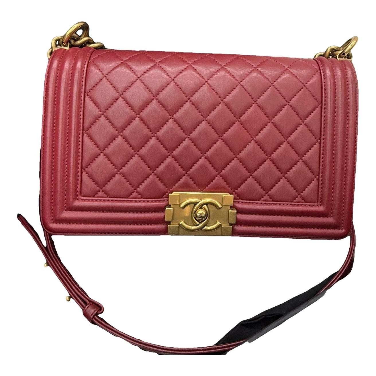 Boy leather crossbody bag
