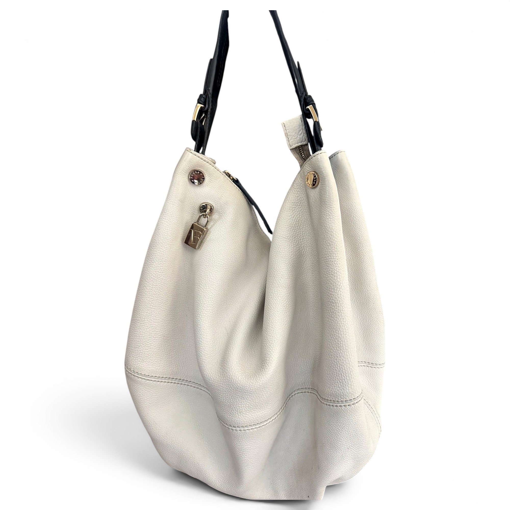 Leather tote