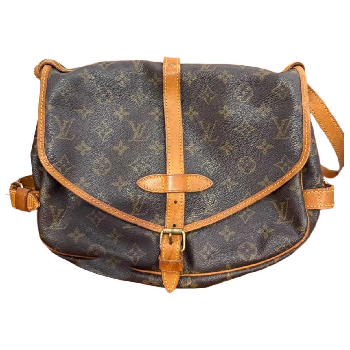 Saumur leather crossbody bag