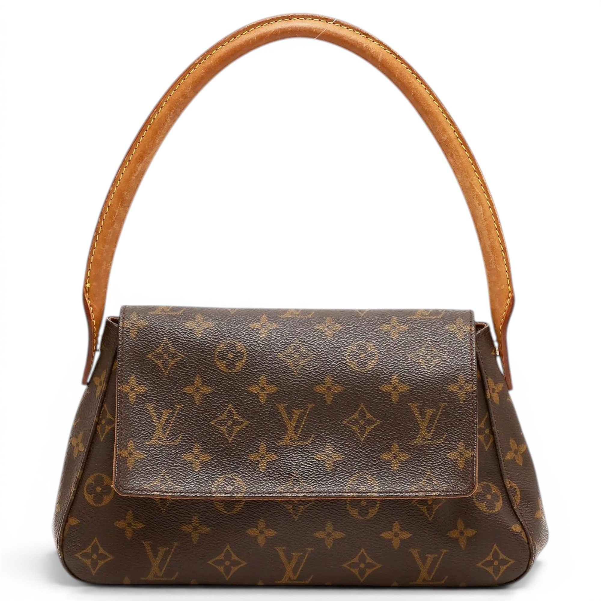 Looping cloth handbag