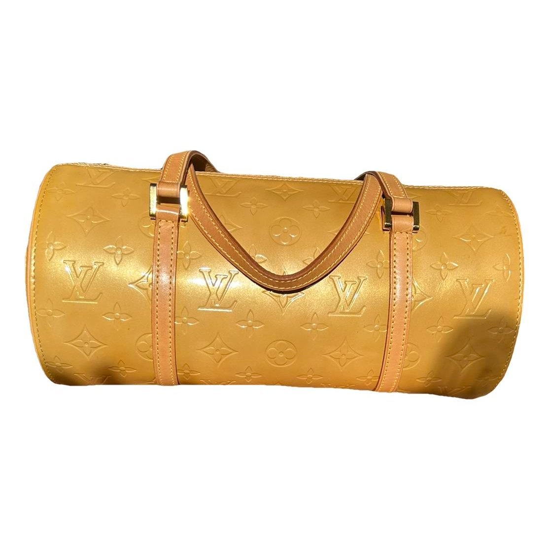 Papillon patent leather handbag