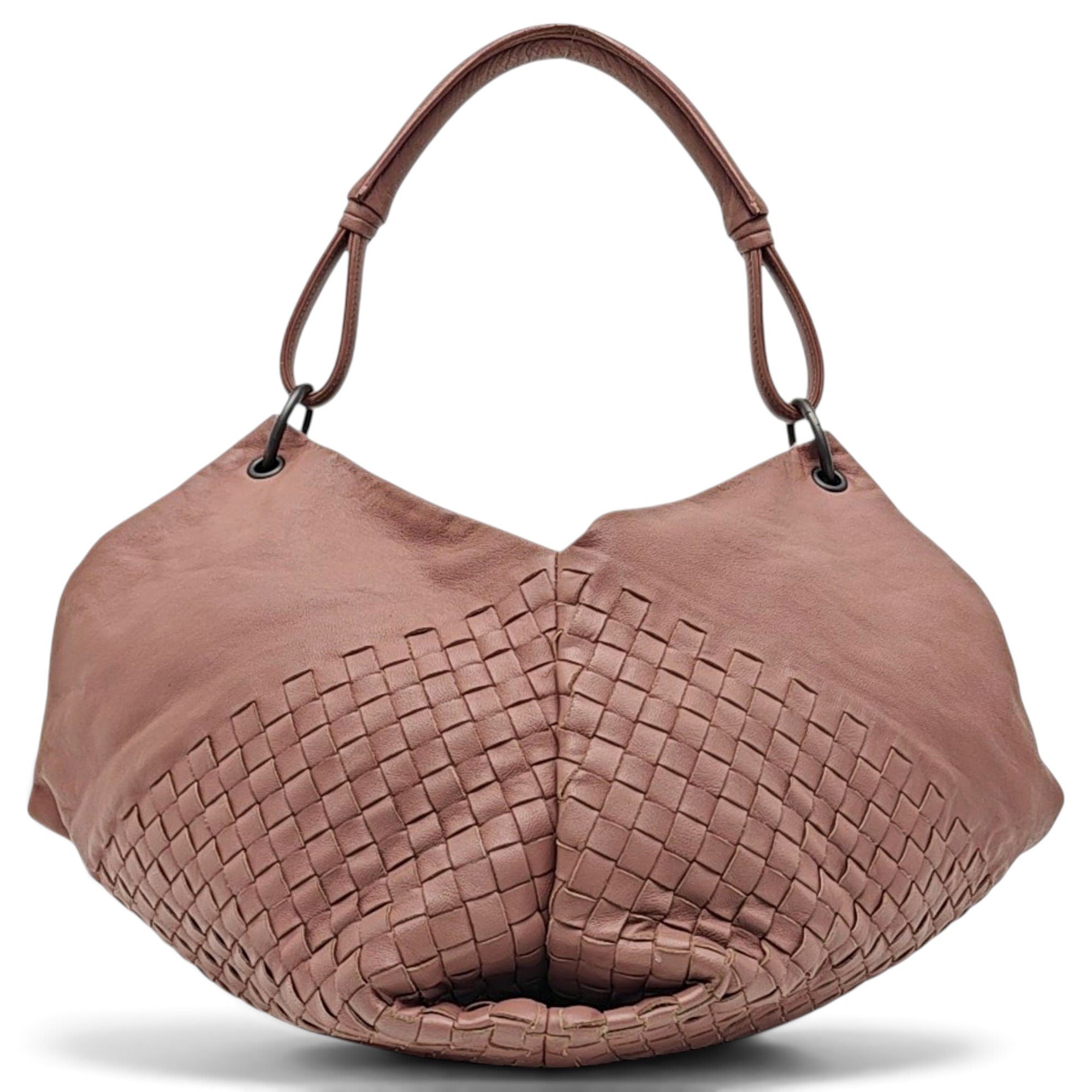 Leather tote