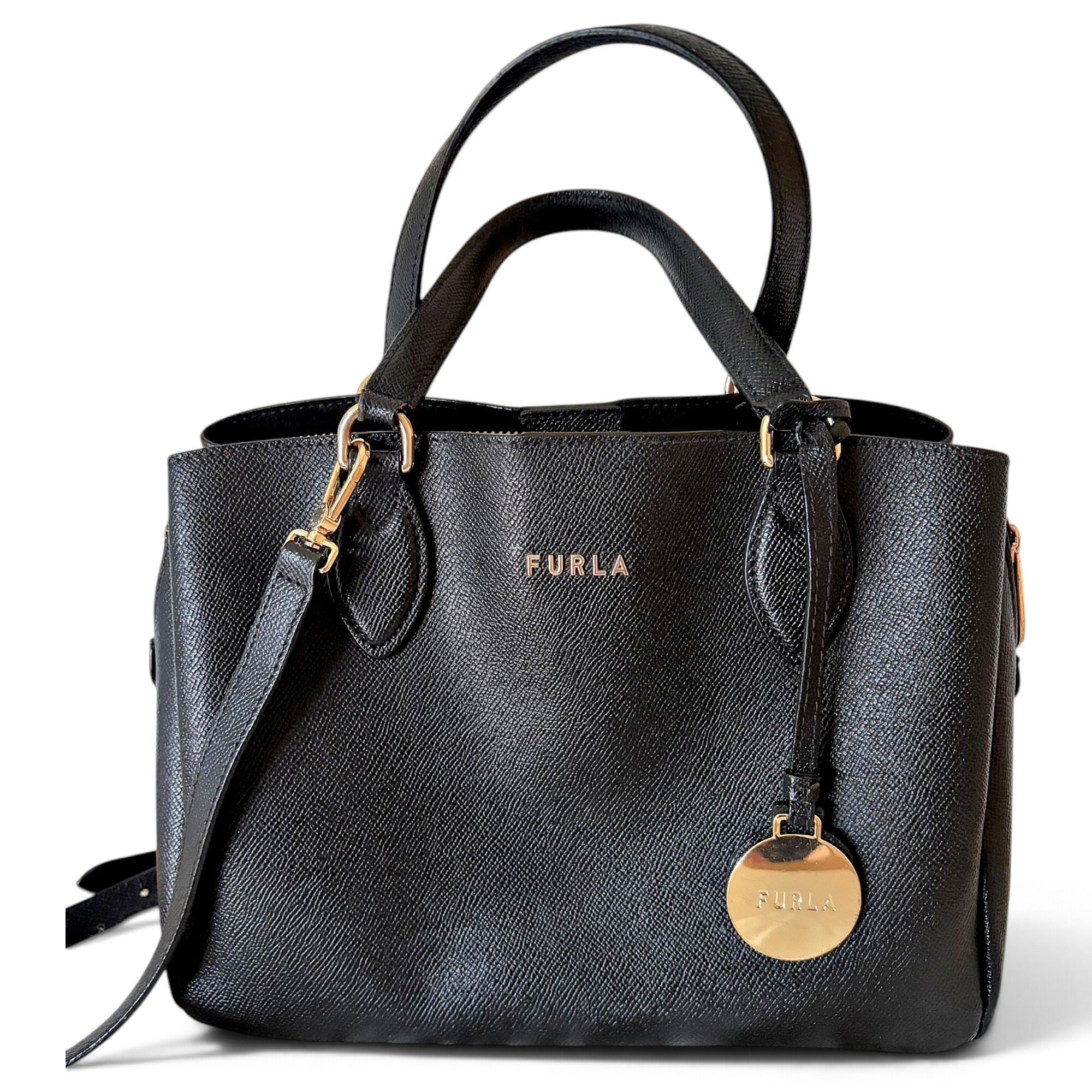 Leather crossbody bag