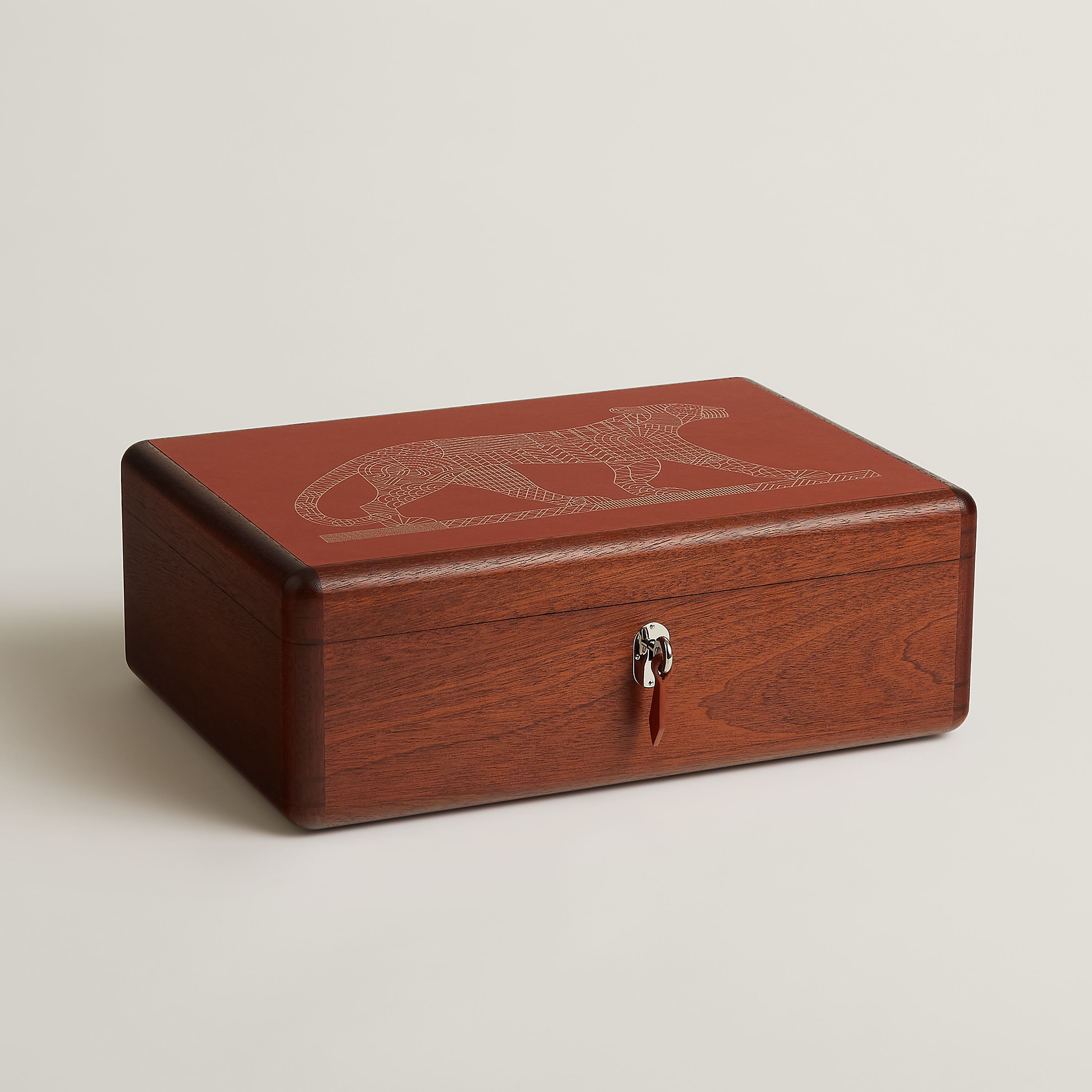 Casaque Panthera Deco watch box