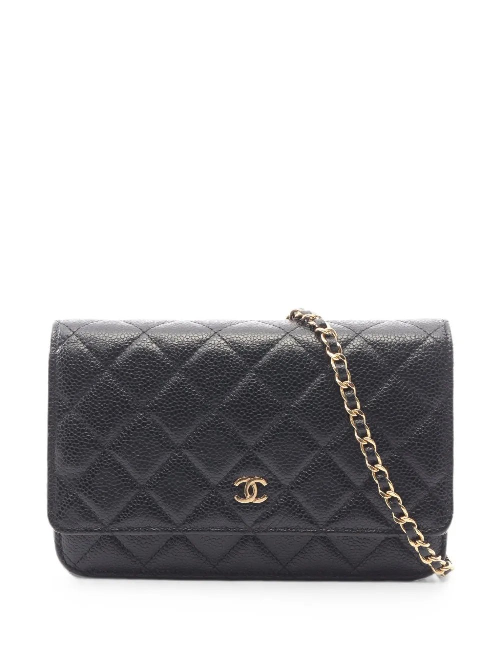 2010s quilted cross body bag