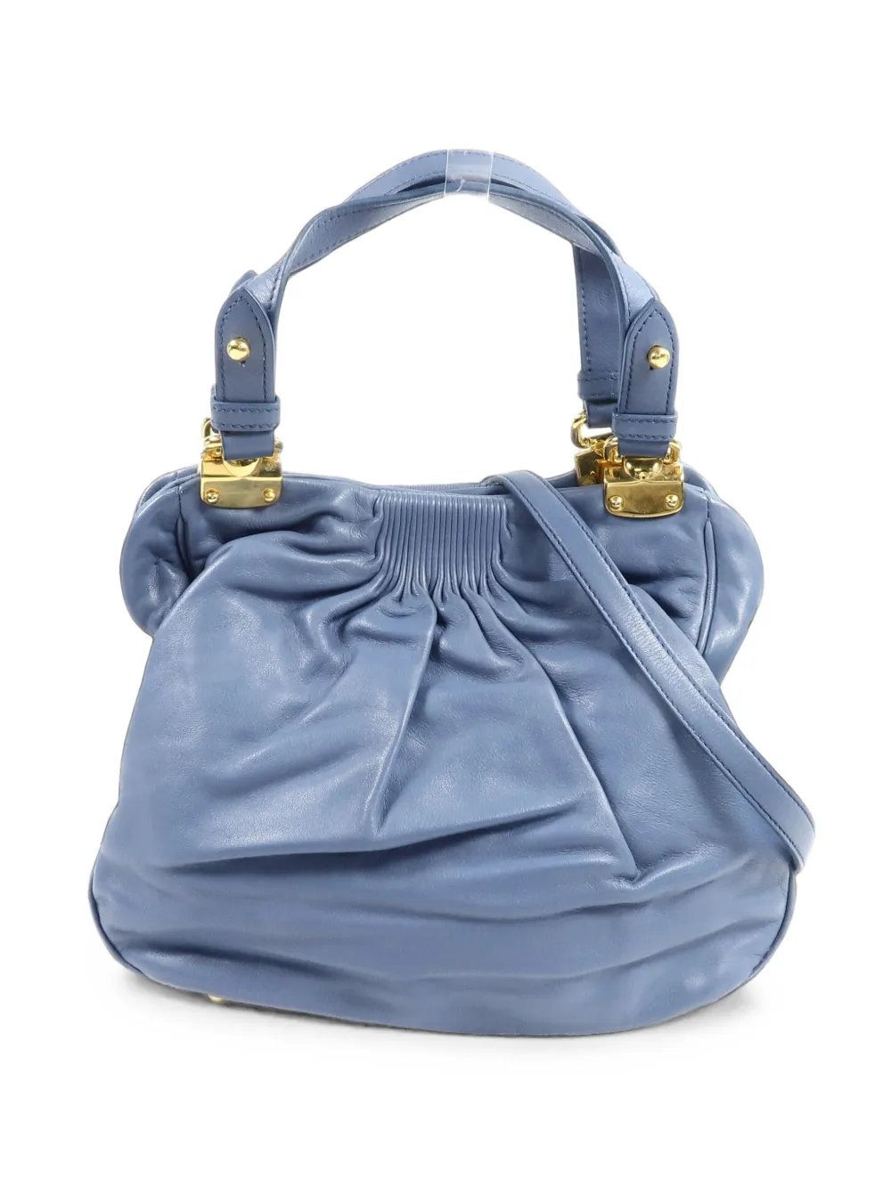 Miu Miu leather tote bag