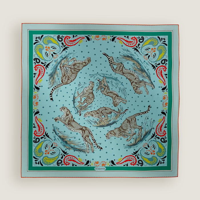 Guepards Bandana Double Face Scarf 90