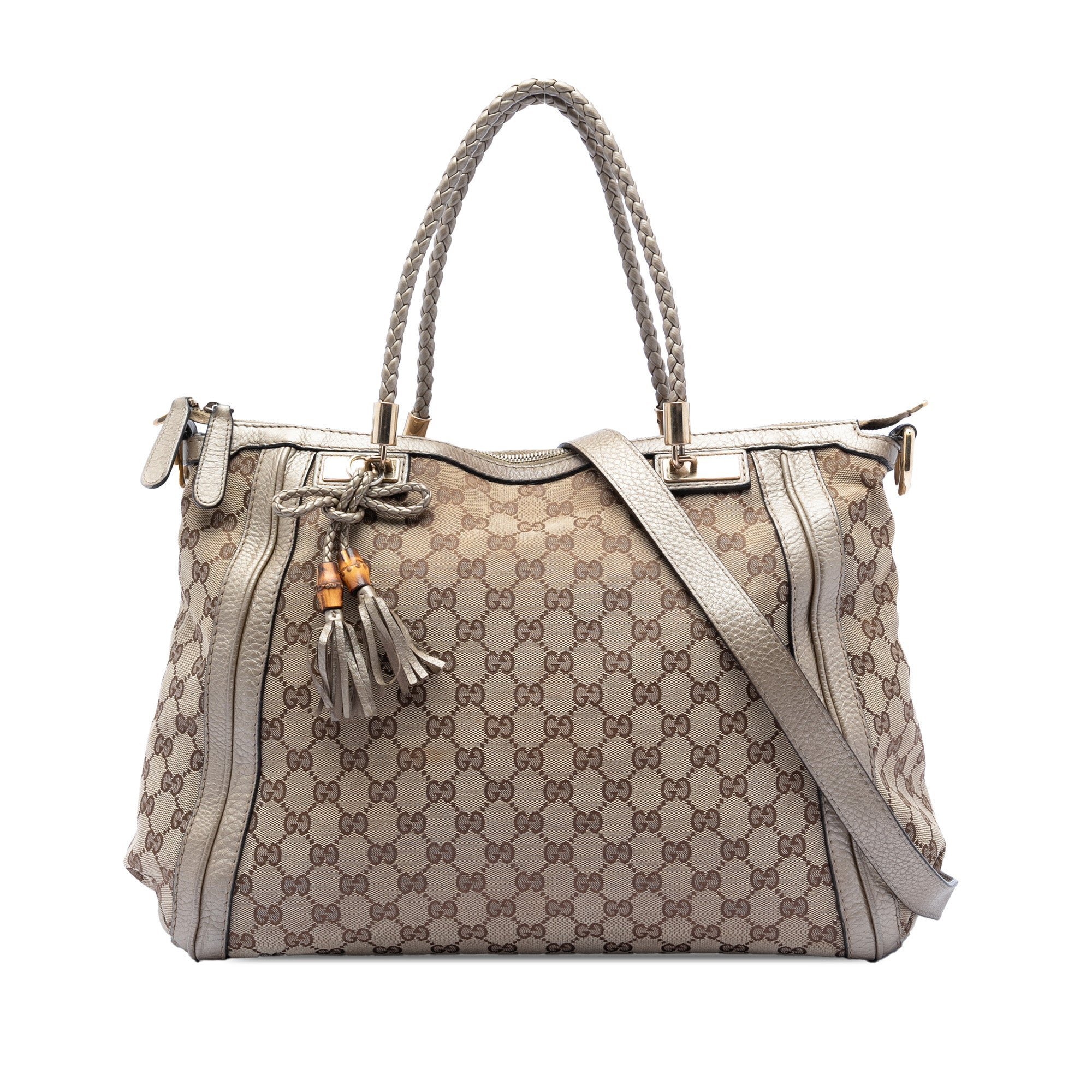 Bella leather satchel
