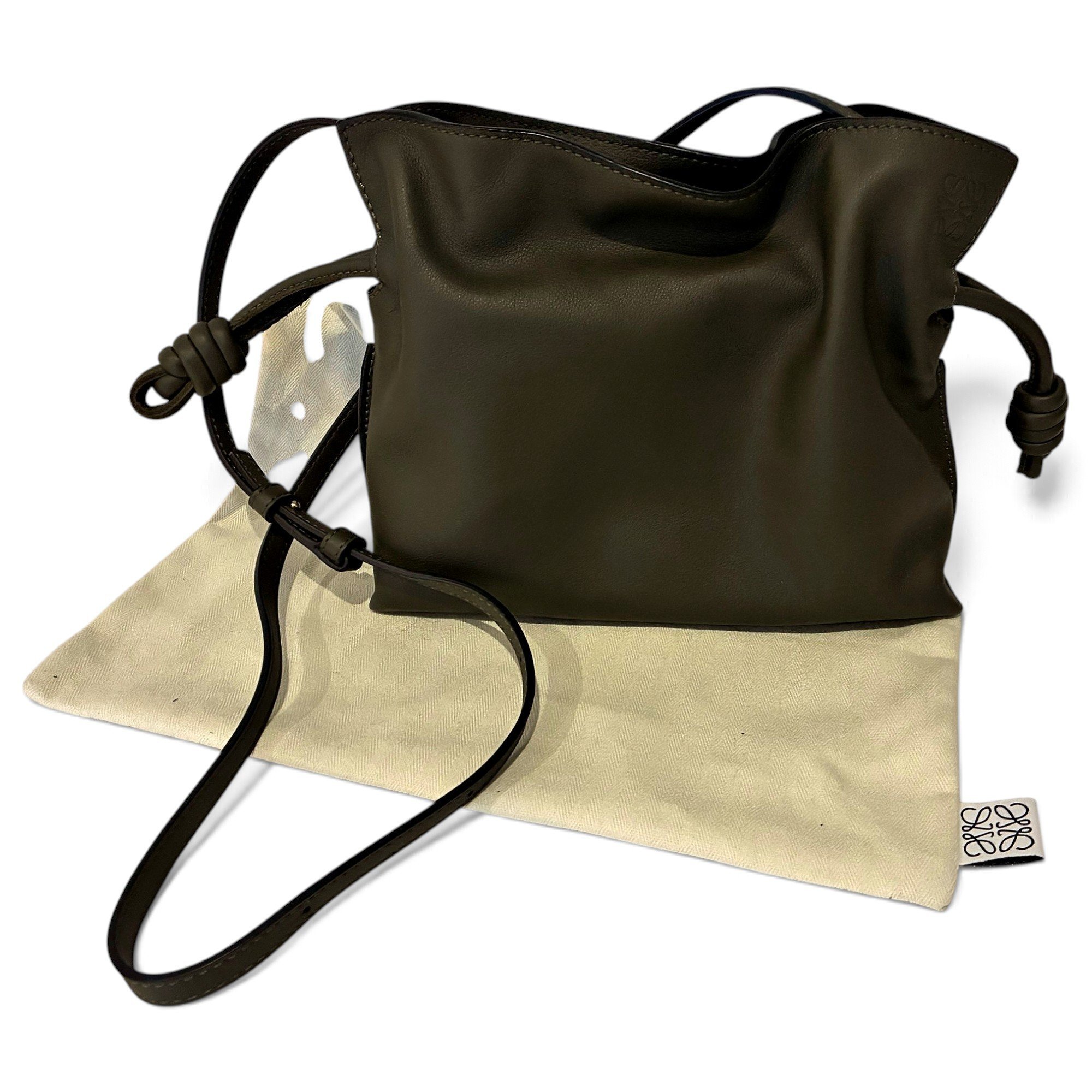 Flamenco leather crossbody bag