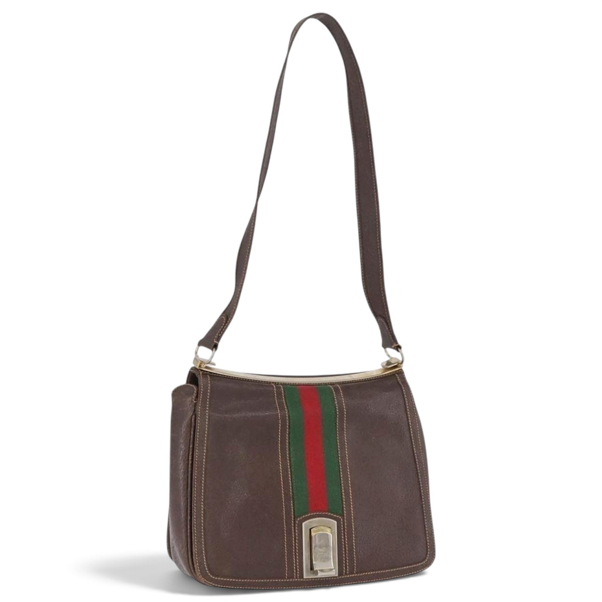 Leather handbag