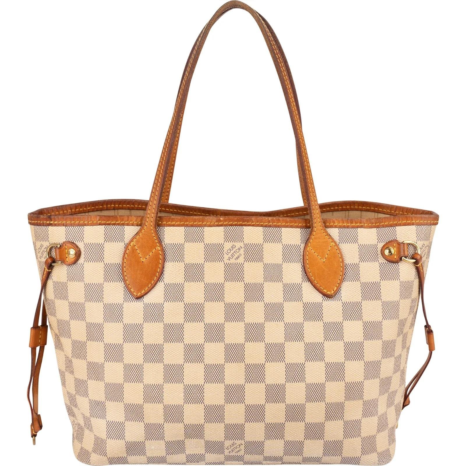 Neverfull leather handbag