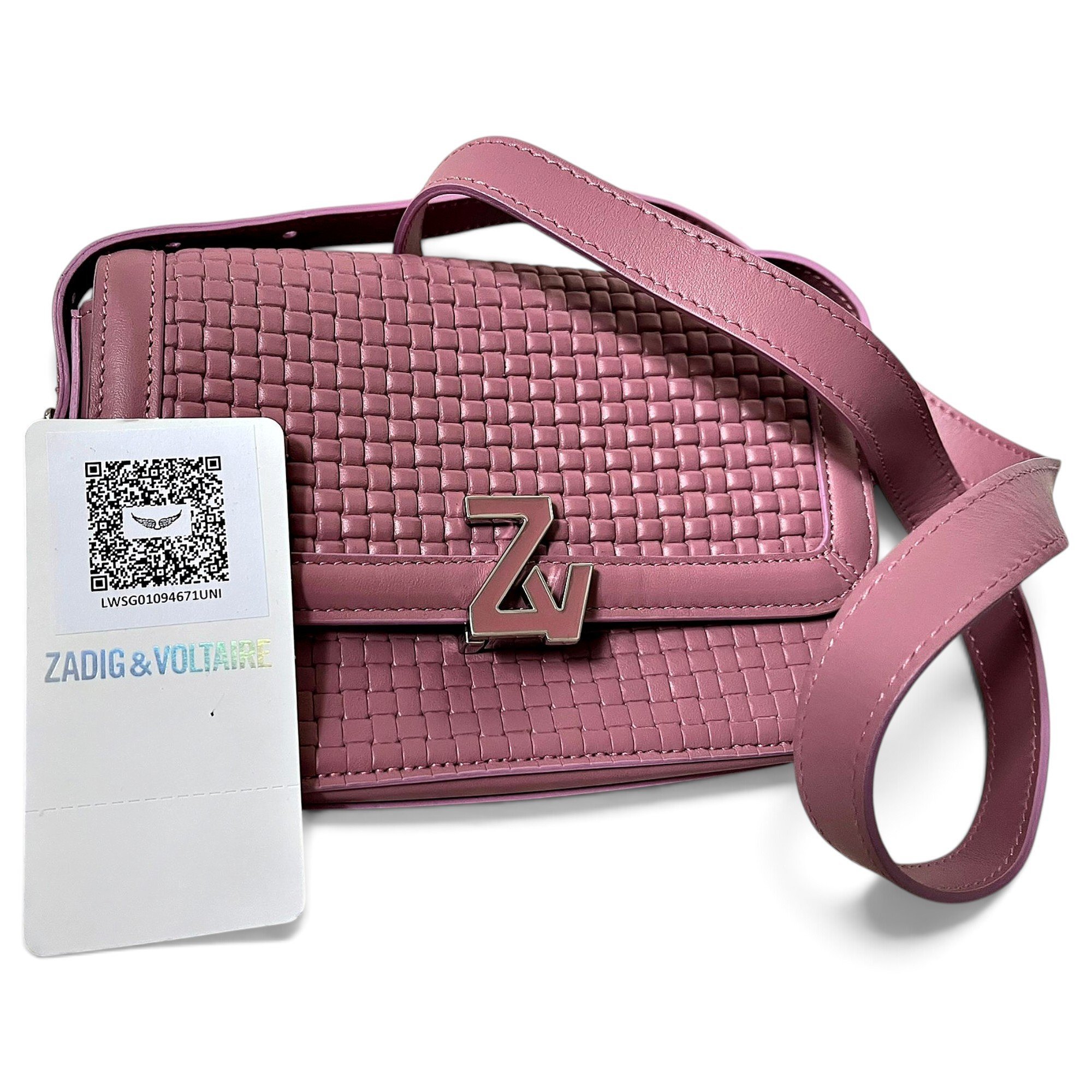 Rock leather crossbody bag
