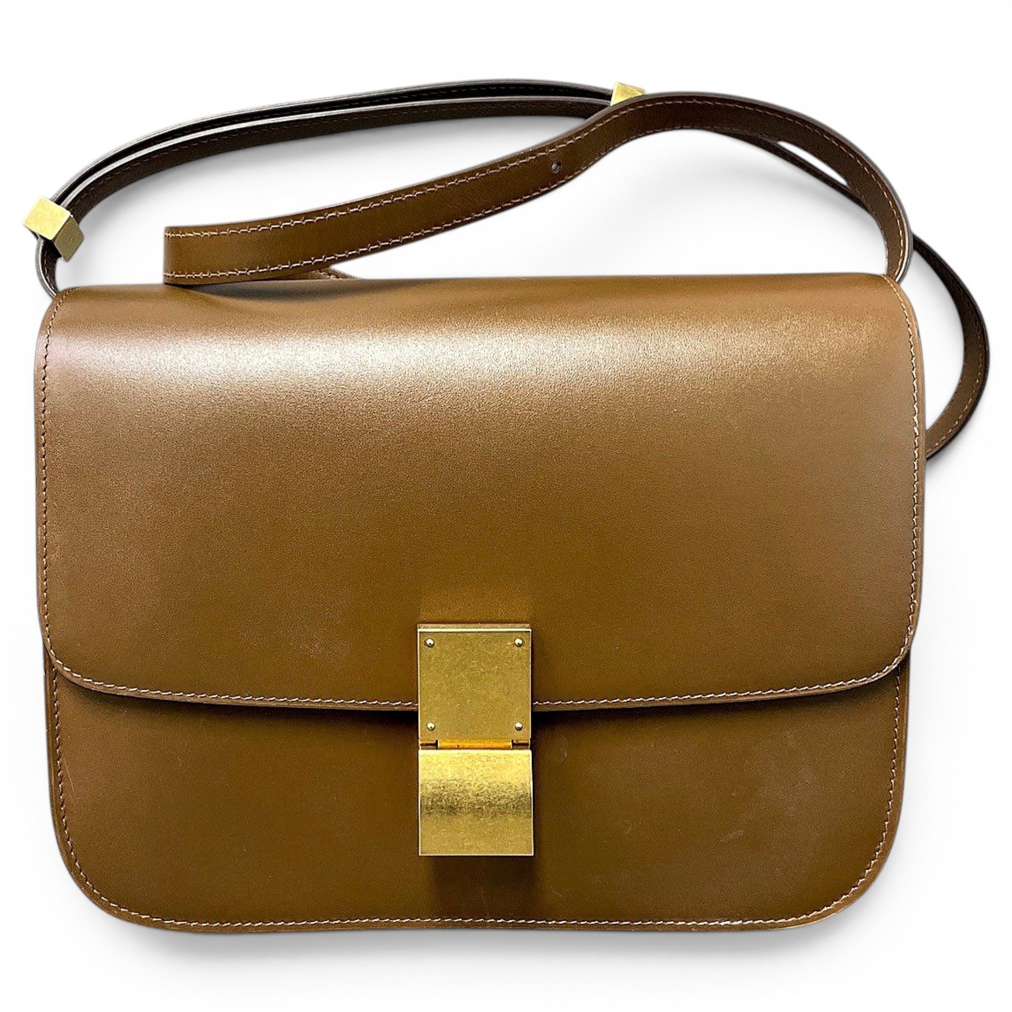 Classic leather handbag