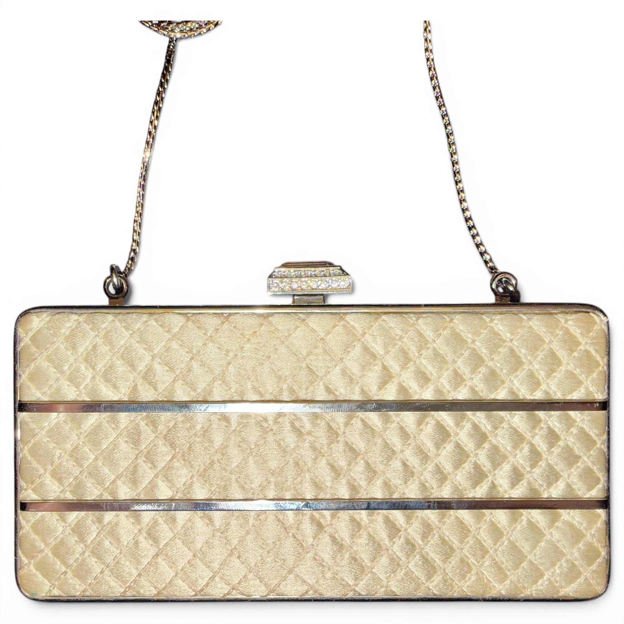 Lizard clutch bag
