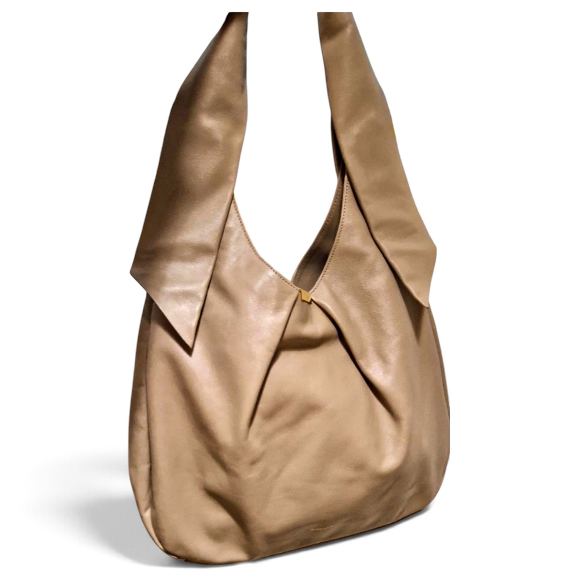 Leather backpack