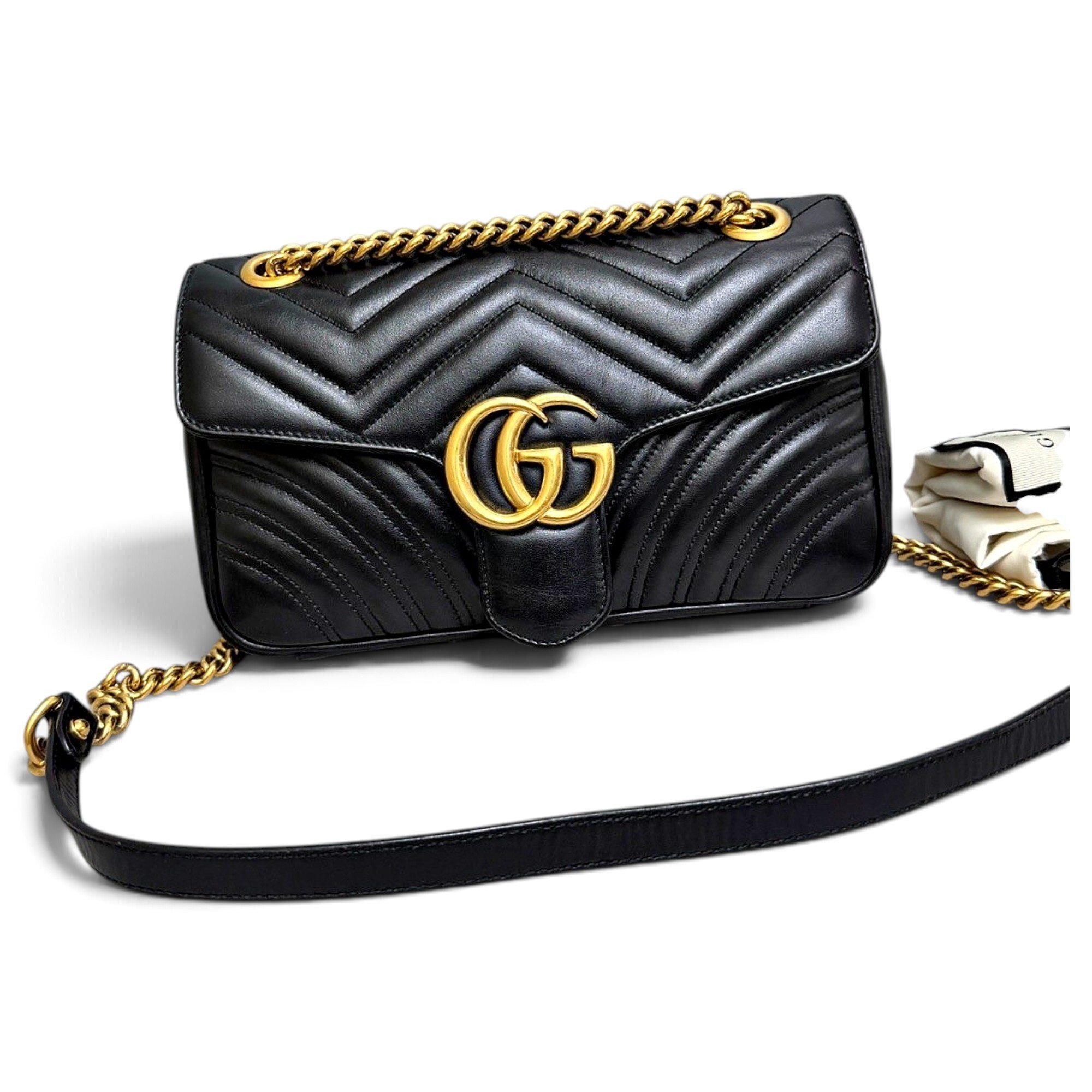 Marmont leather handbag